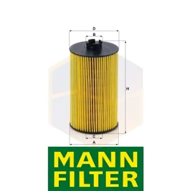 FILTRO ACEITE HU 931/7 X MANN