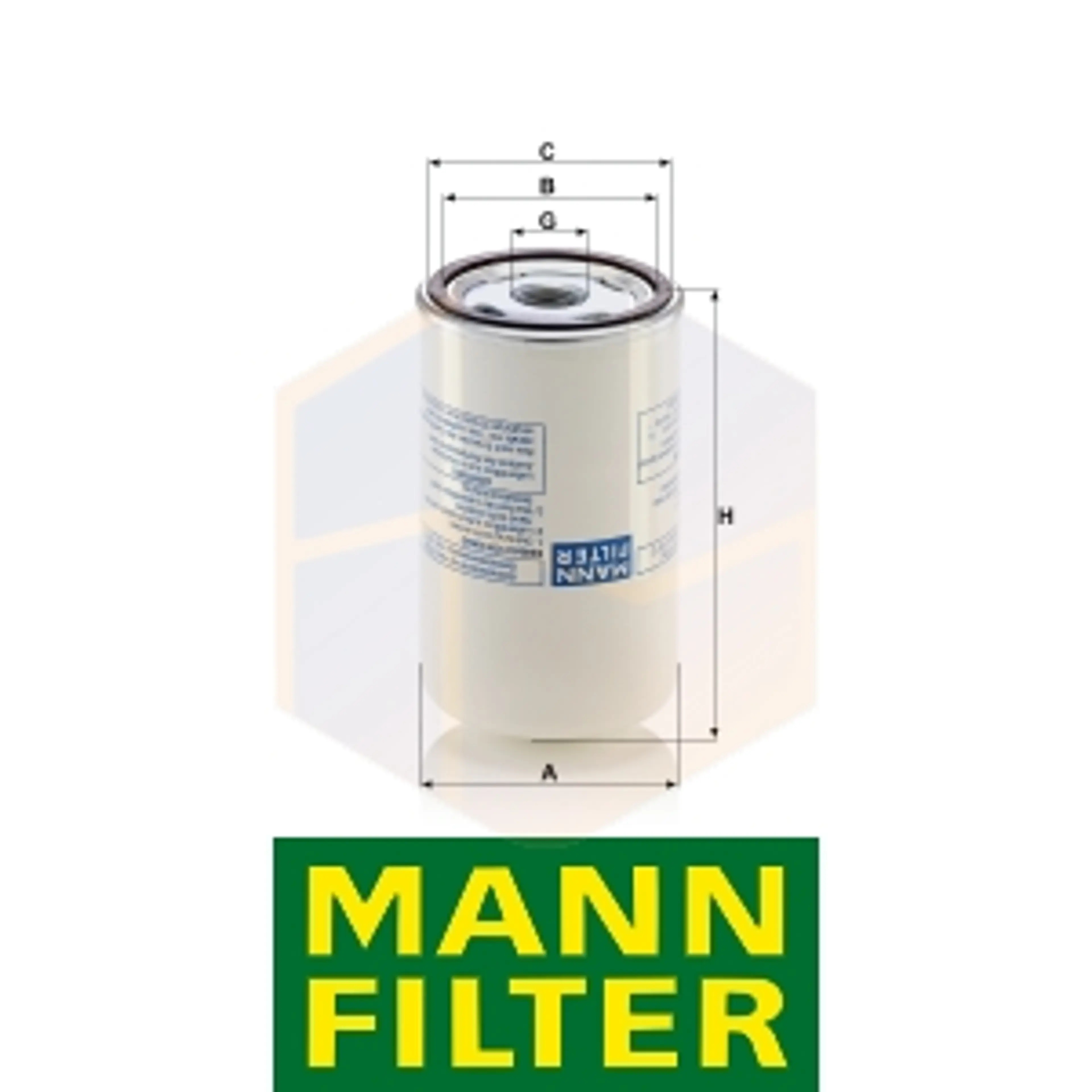 FILTRO SEPARADOR LB 719/2 MANN