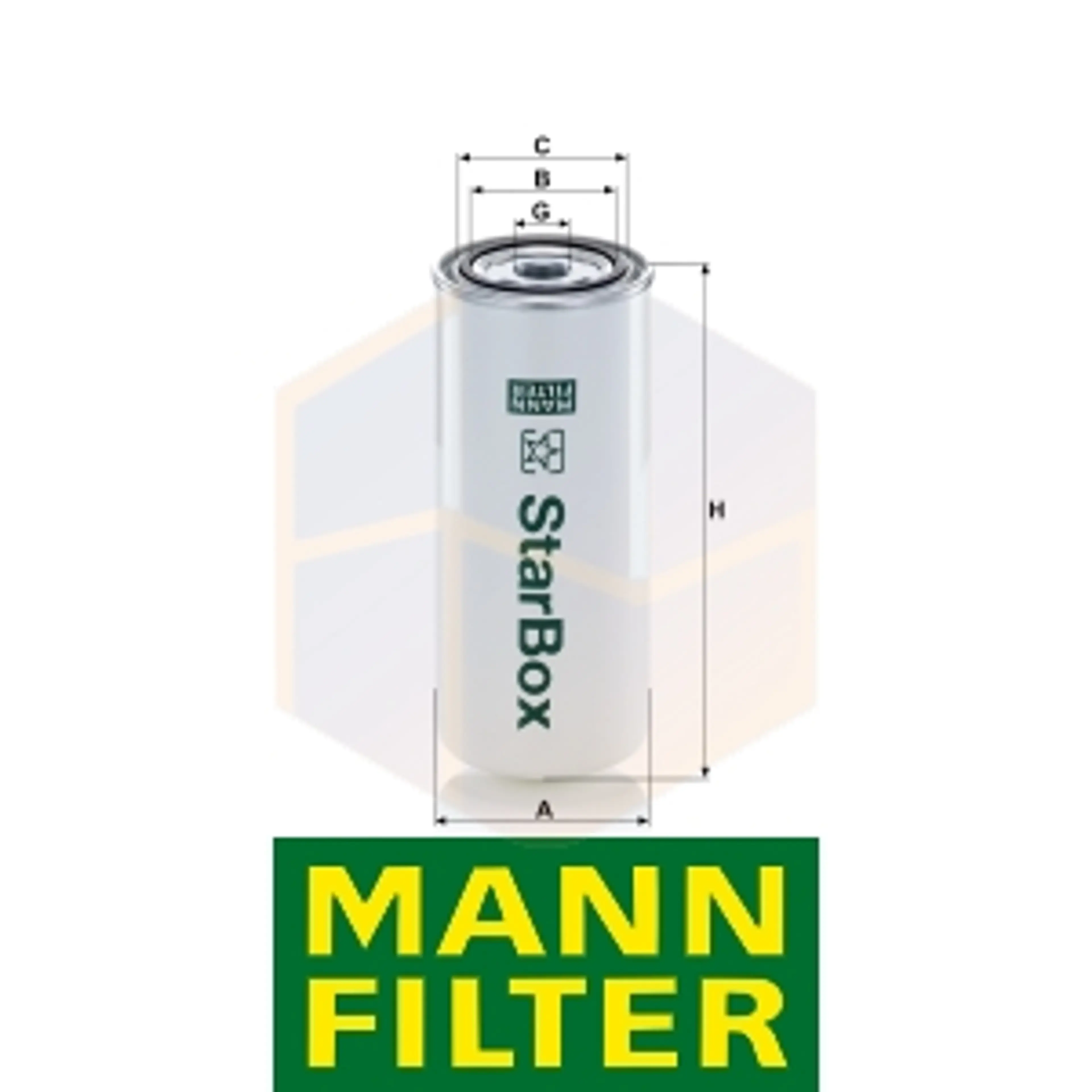 FILTRO SEPARADOR LB 962/20 MANN