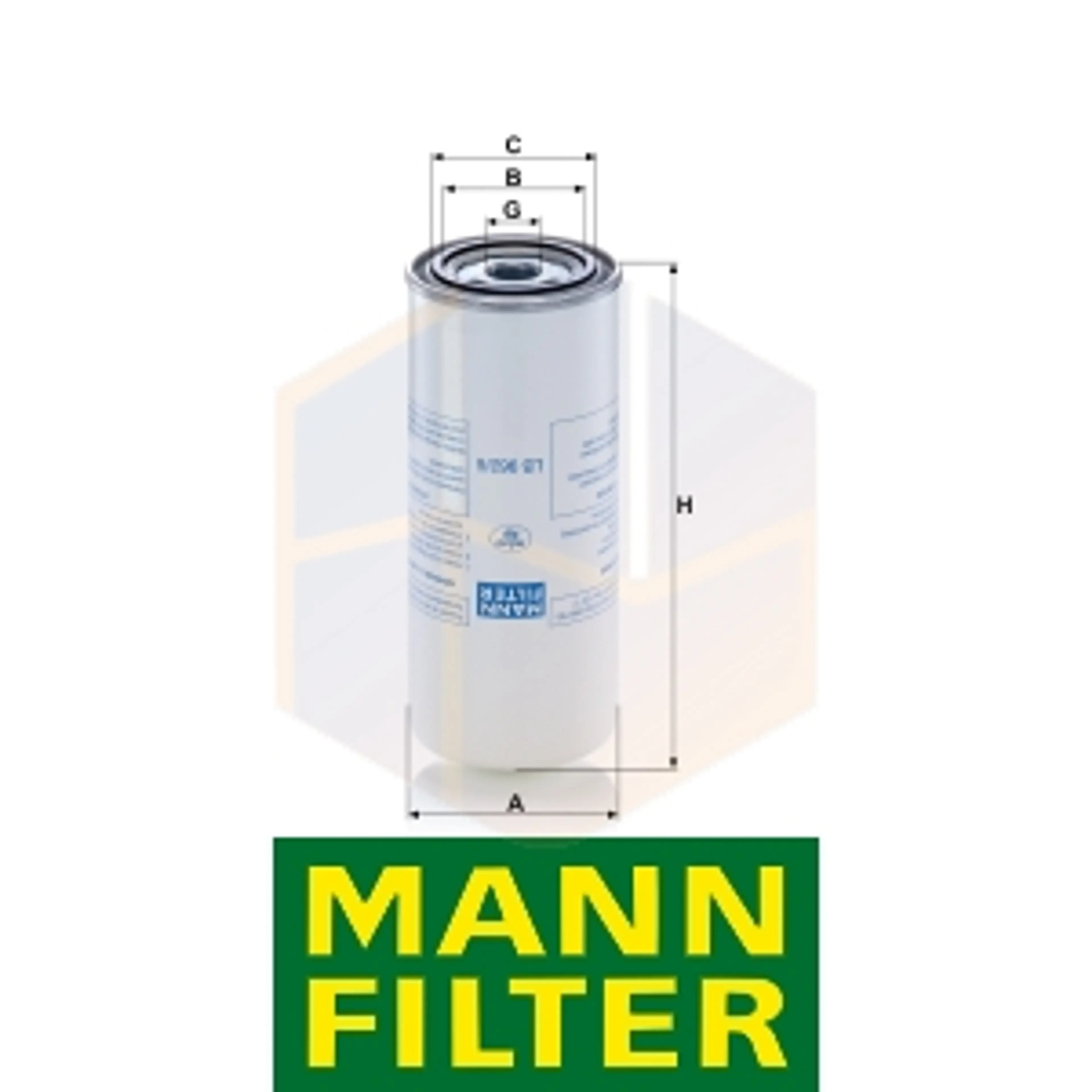 FILTRO SEPARADOR LB 962/6 MANN