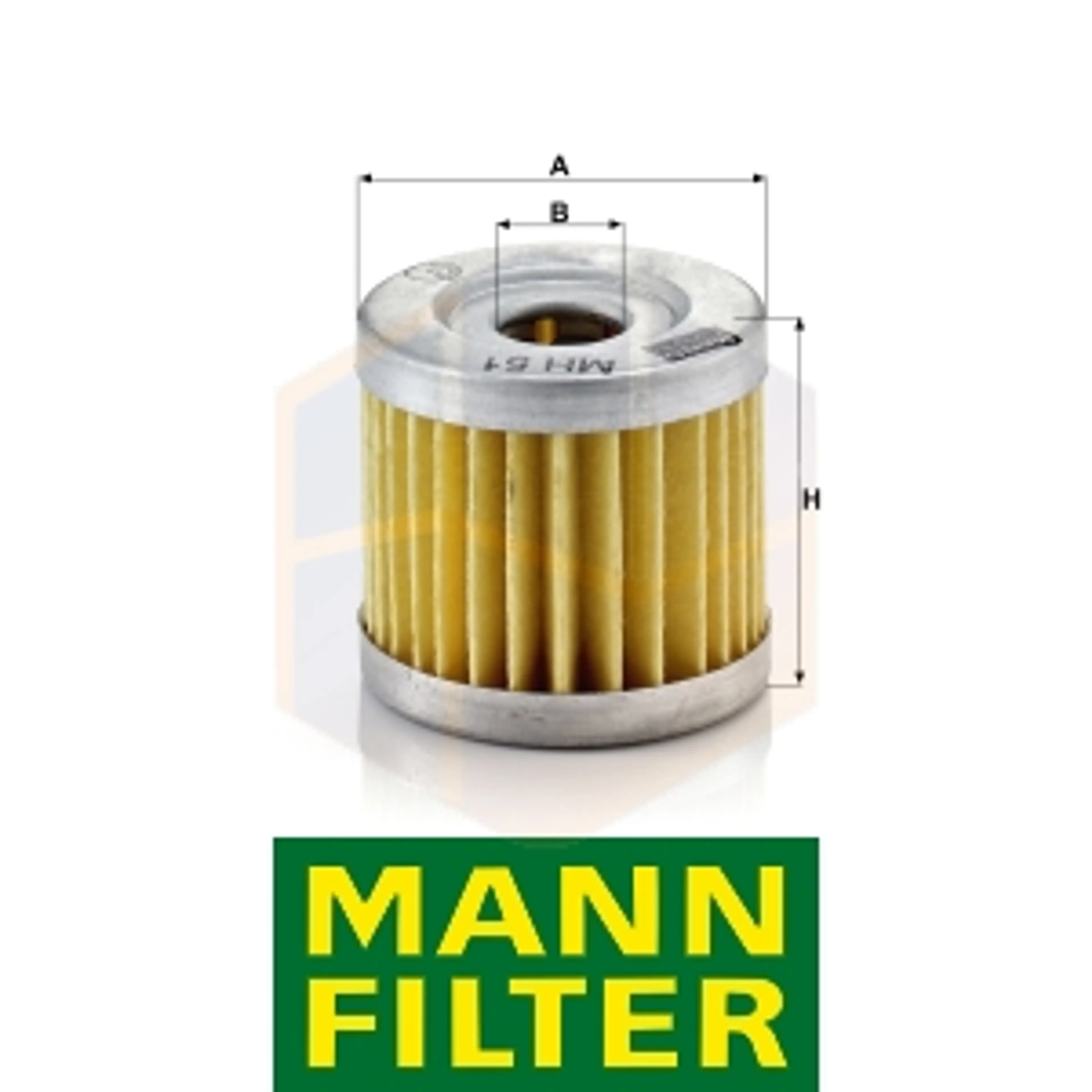 FILTRO ACEITE MH 51 MANN