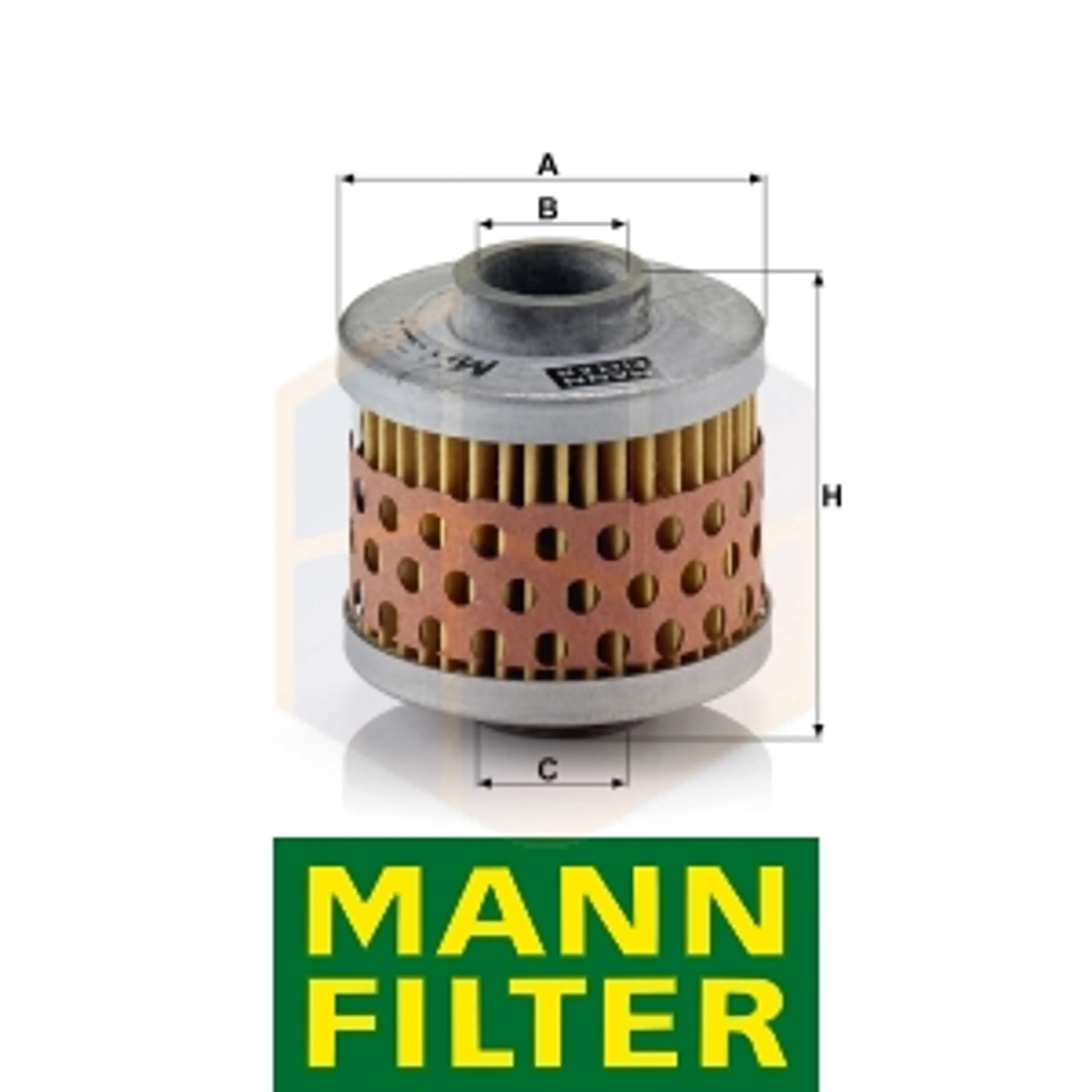 FILTRO ACEITE MH 52/1 MANN