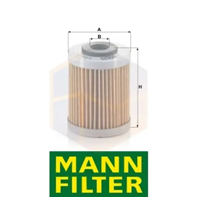 FILTRO ACEITE MH 54/1 MANN