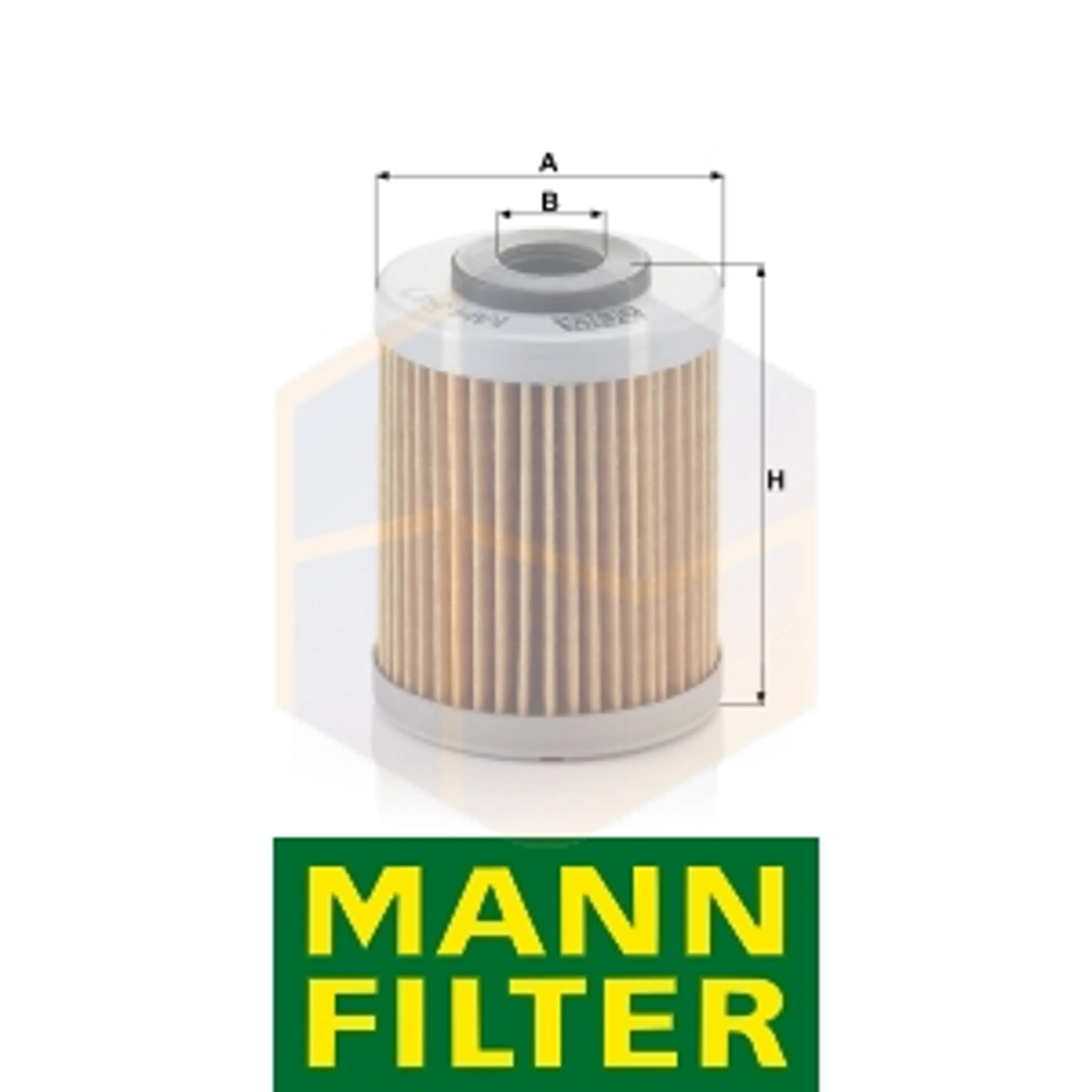 FILTRO ACEITE MH 54/1 MANN