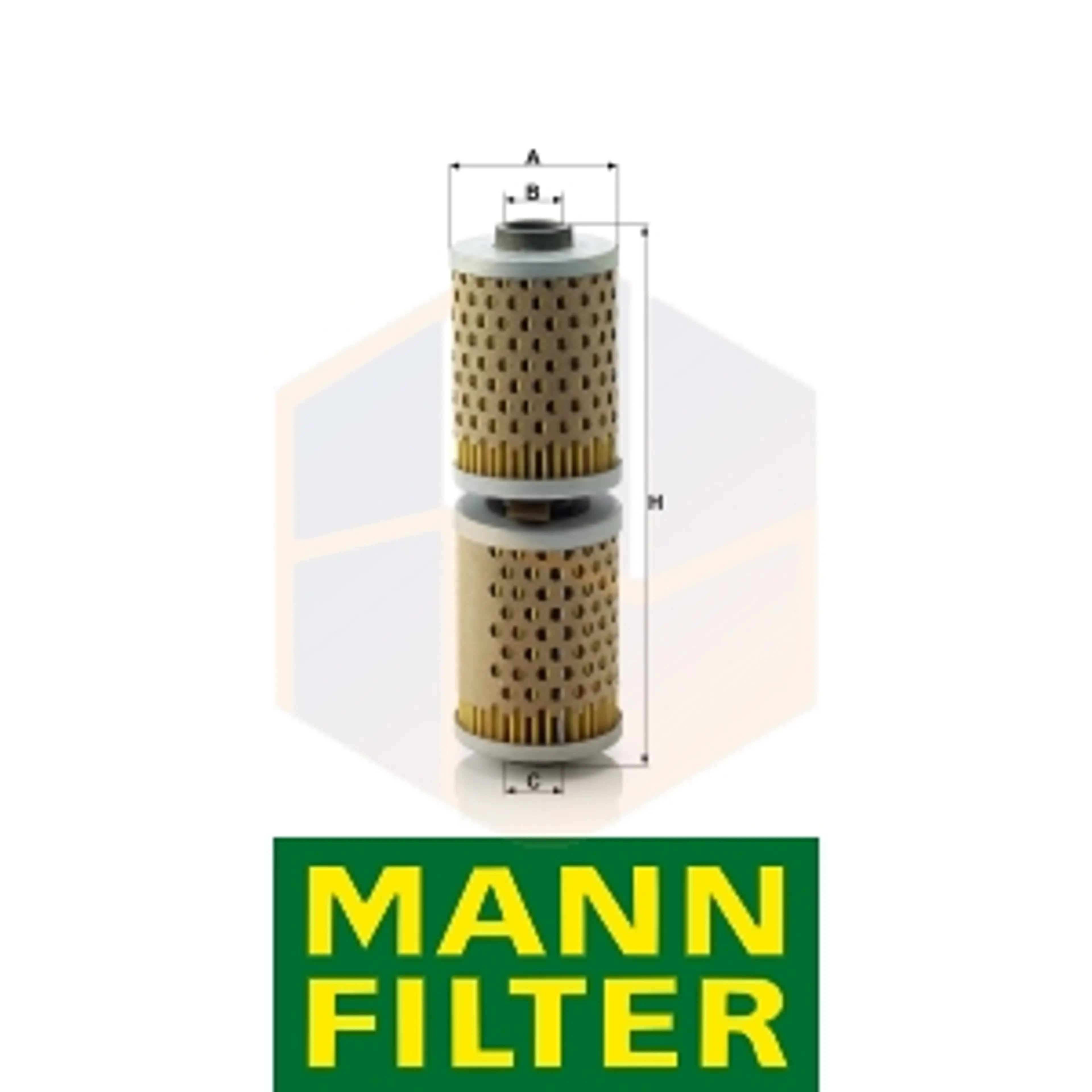 FILTRO ACEITE MH 57 X MANN