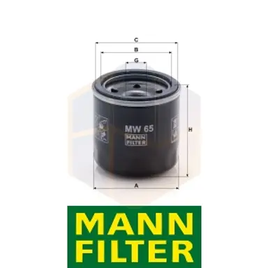 FILTRO ACEITE MW 65 MANN