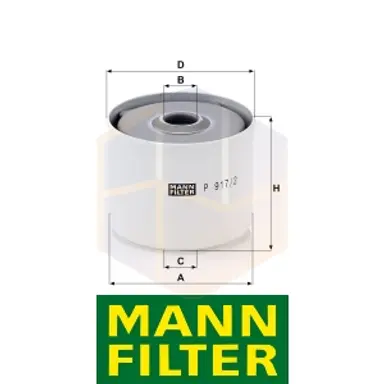 FILTRO COMBUSTIBLE P 917/2 X MANN
