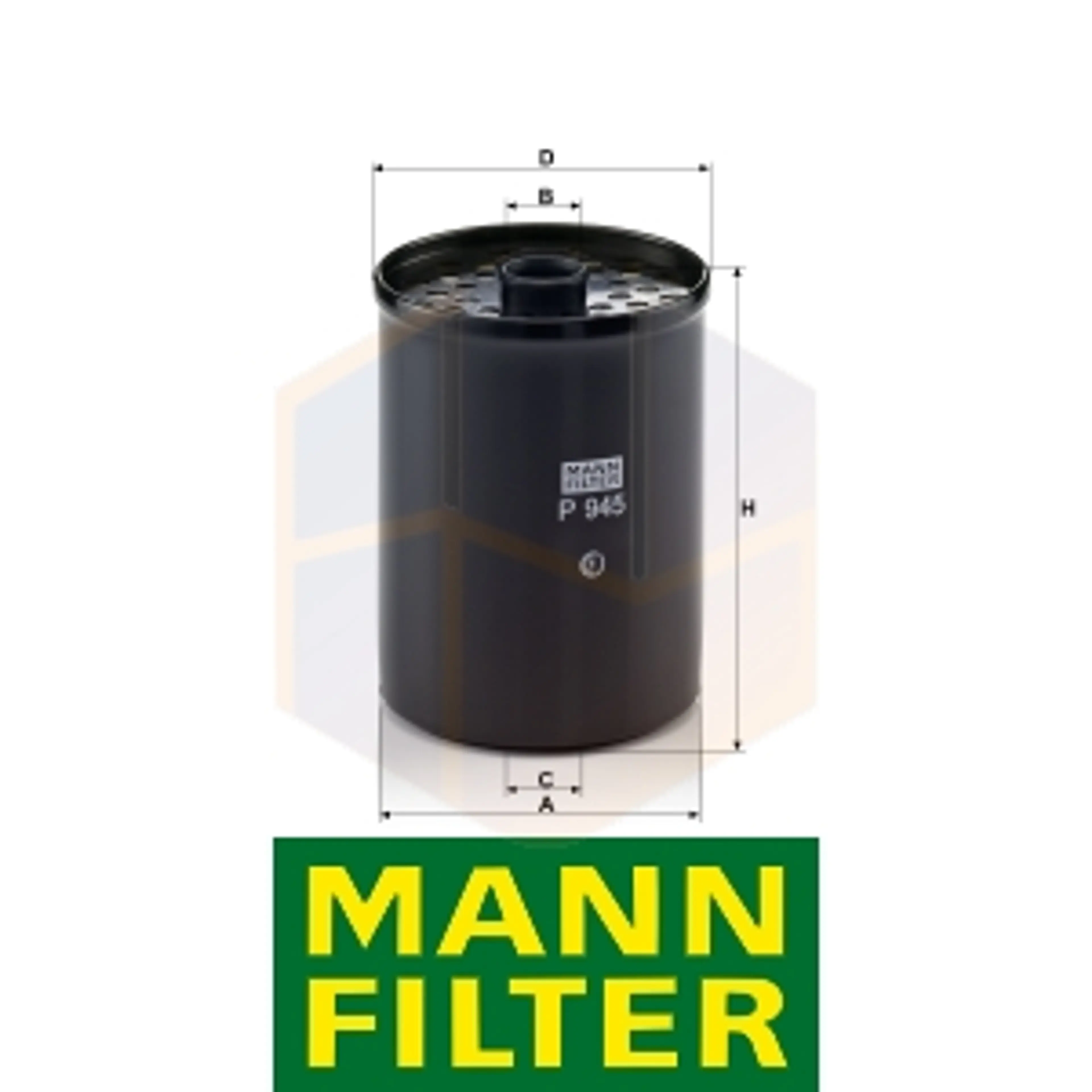 FILTRO COMBUSTIBLE P 945 X MANN