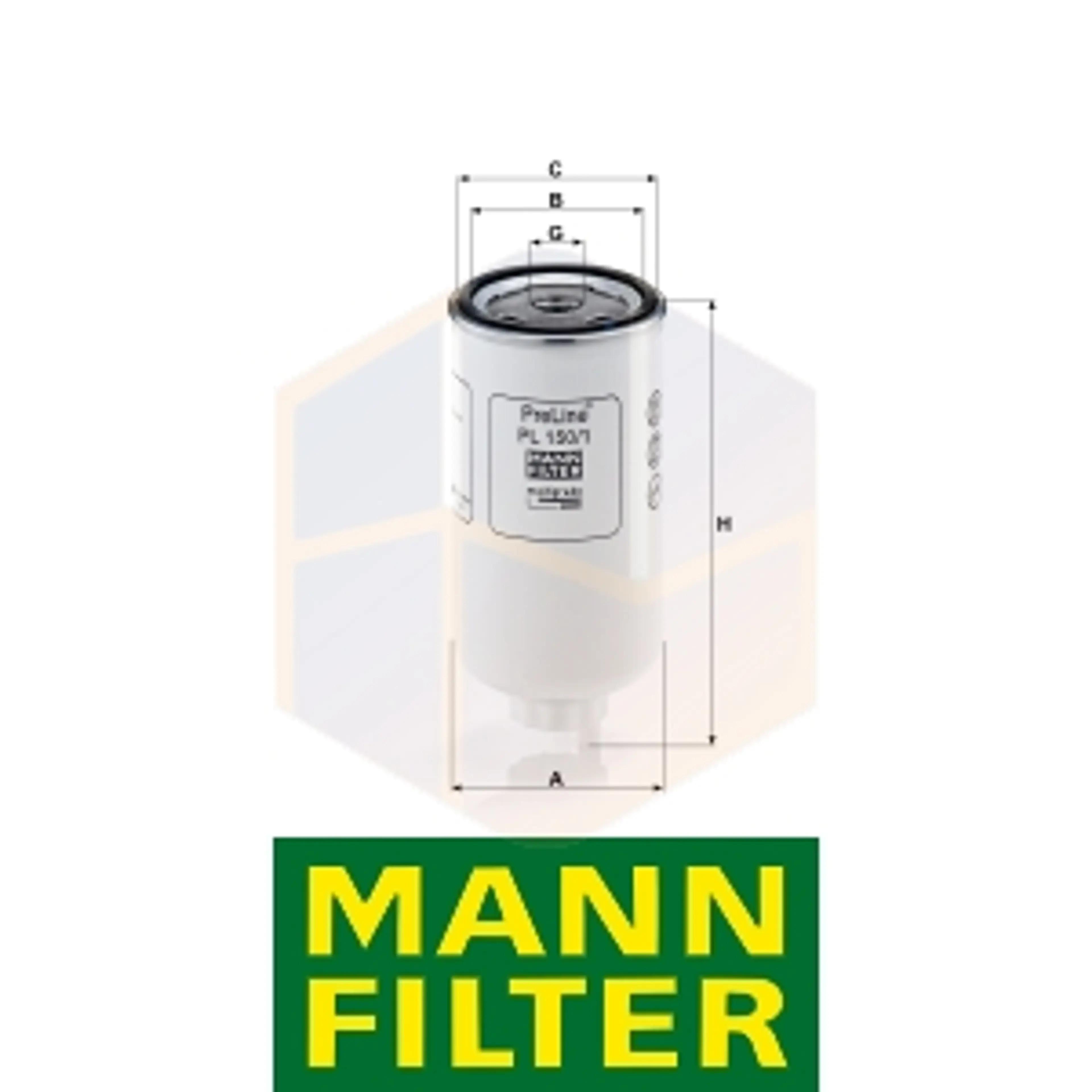 FILTRO COMBUSTIBLE PL 150/1 MANN