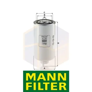 FILTRO COMBUSTIBLE PL 250 MANN