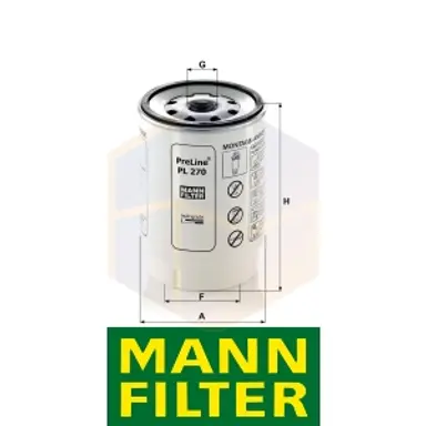 FILTRO COMBUSTIBLE PL 270 X MANN