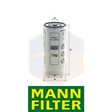 FILTRO COMBUSTIBLE PL 420/2 X MANN