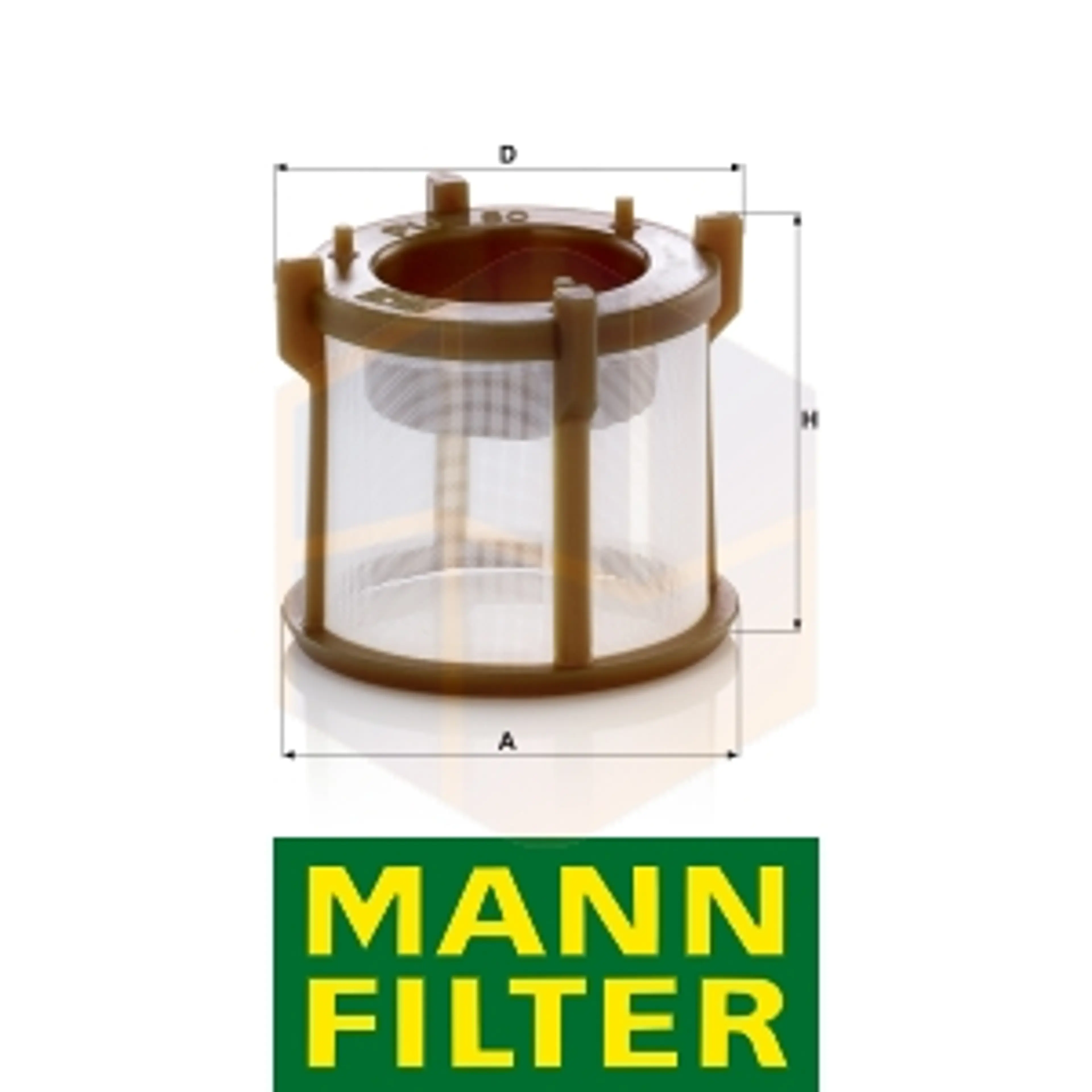 FILTRO COMBUSTIBLE PU 50 X MANN