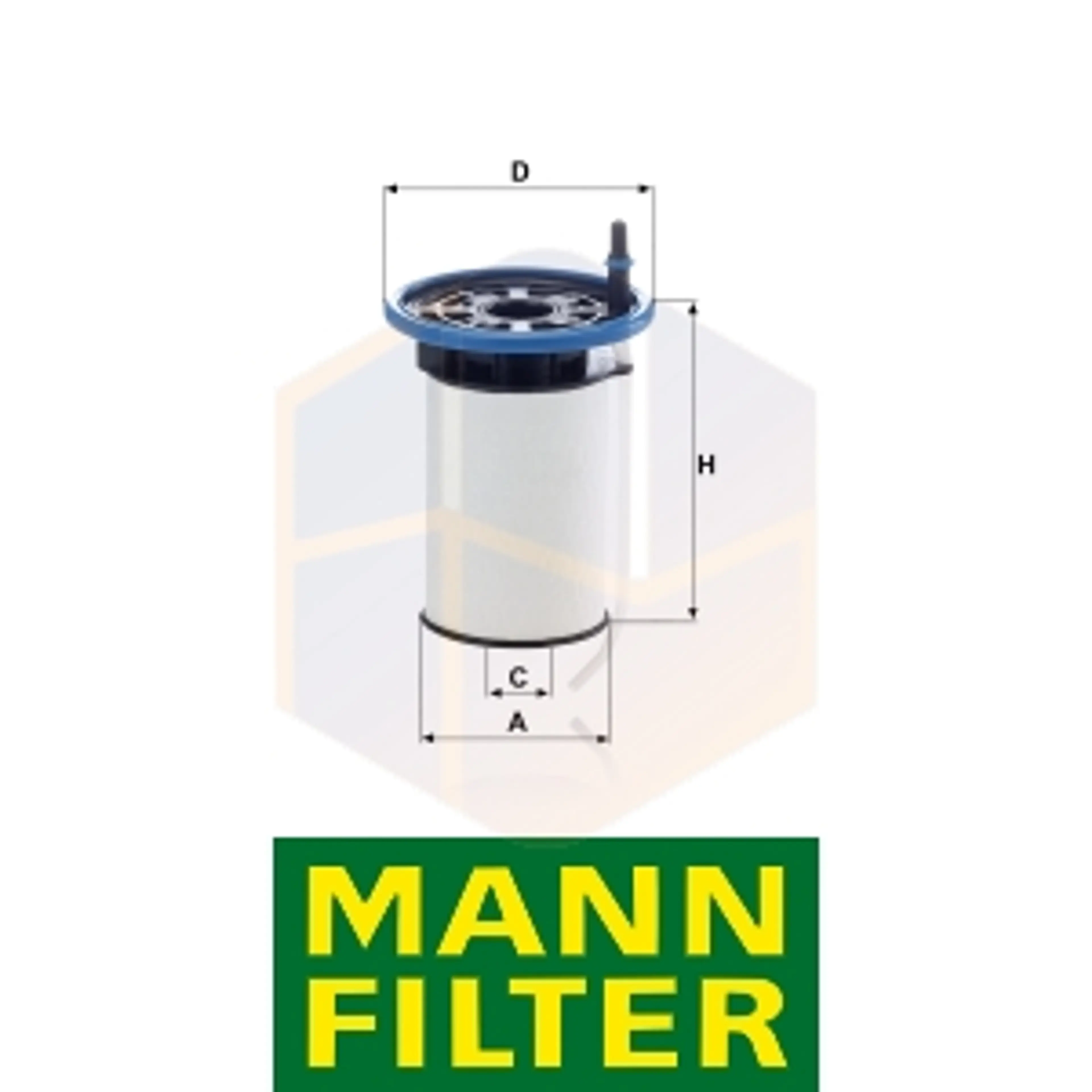 FILTRO COMBUSTIBLE PU 7005 MANN