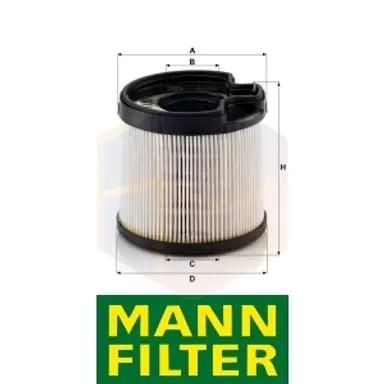 FILTRO COMBUSTIBLE PU 922 X MANN