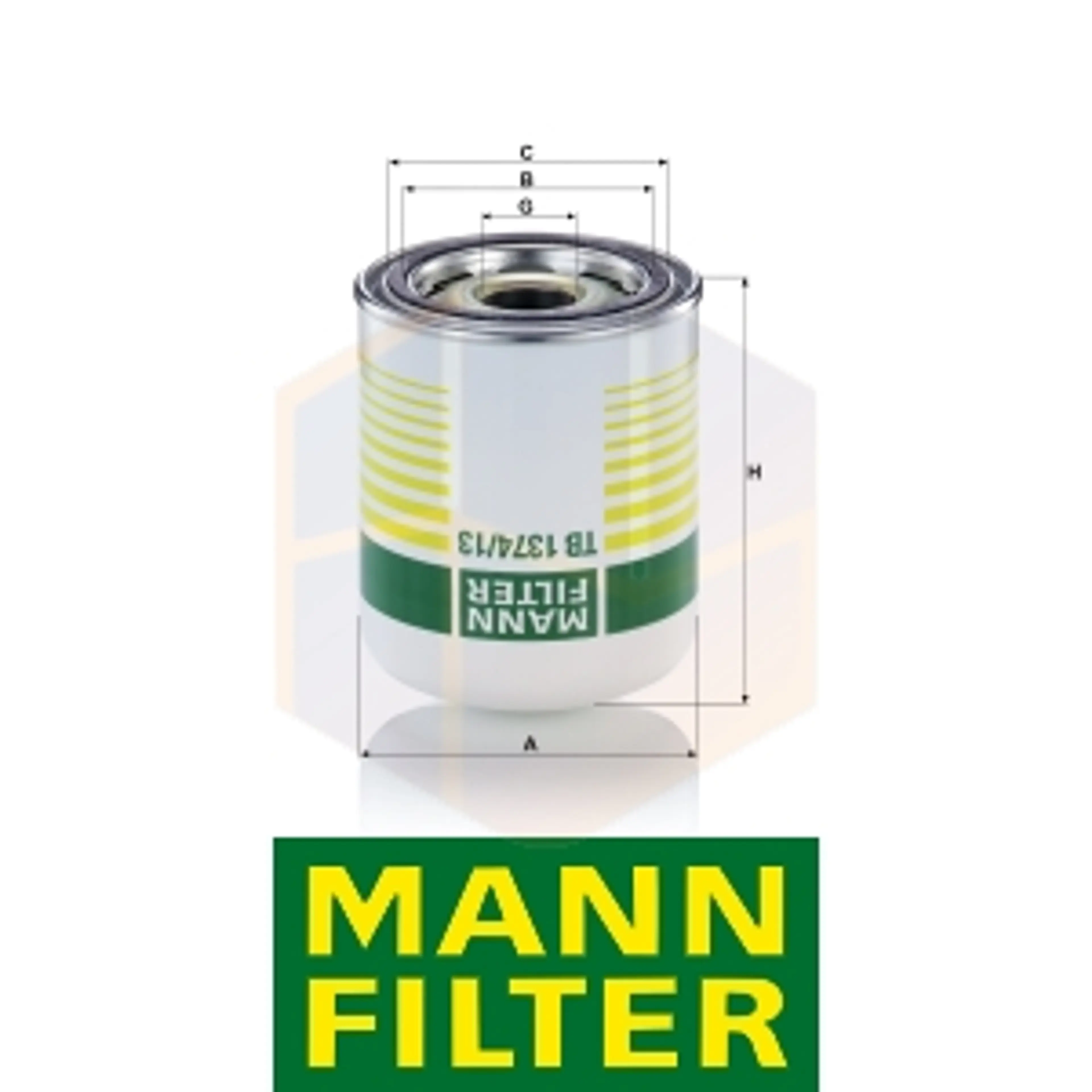 FILTRO TB 1374/13 X MANN