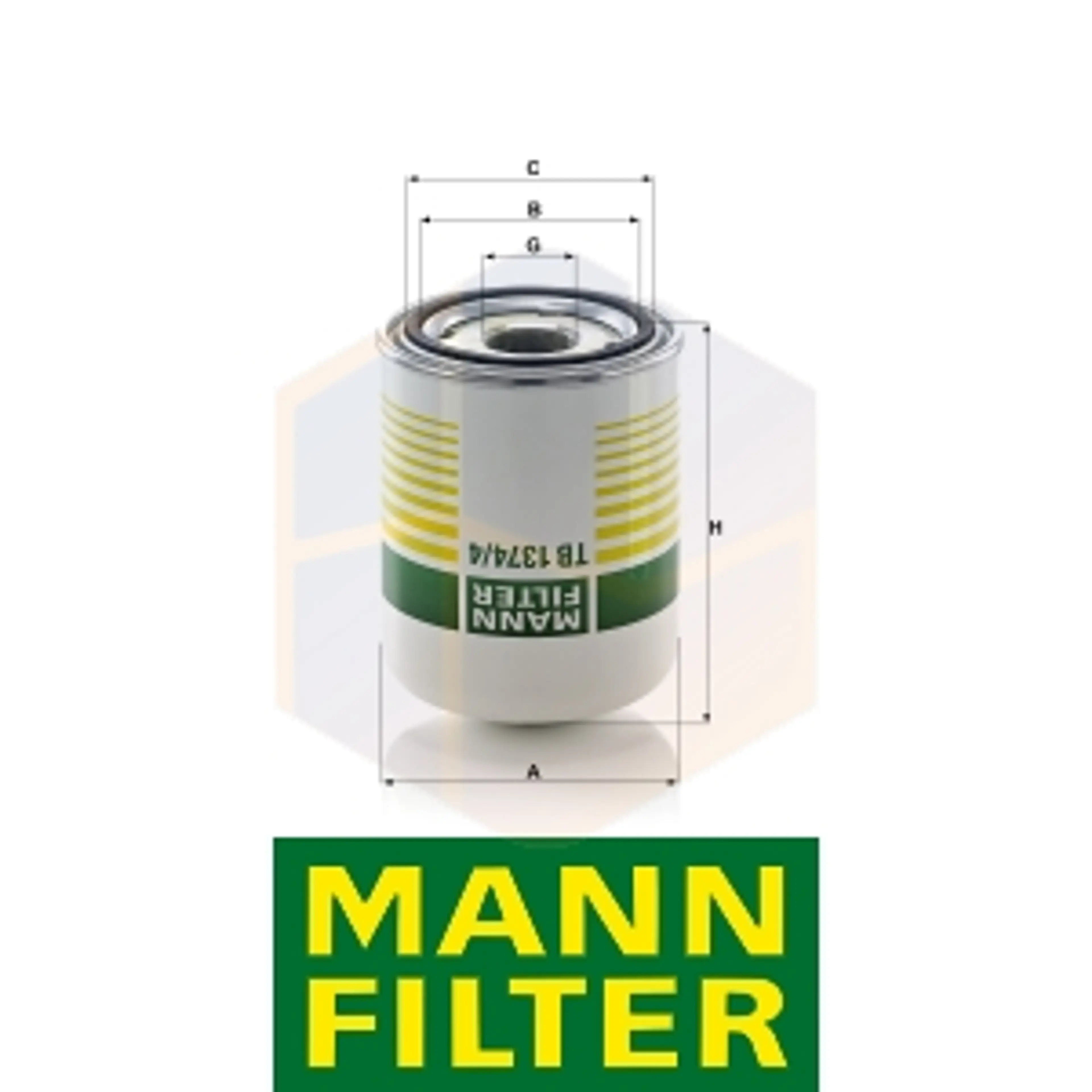 FILTRO TB 1374/4 X MANN