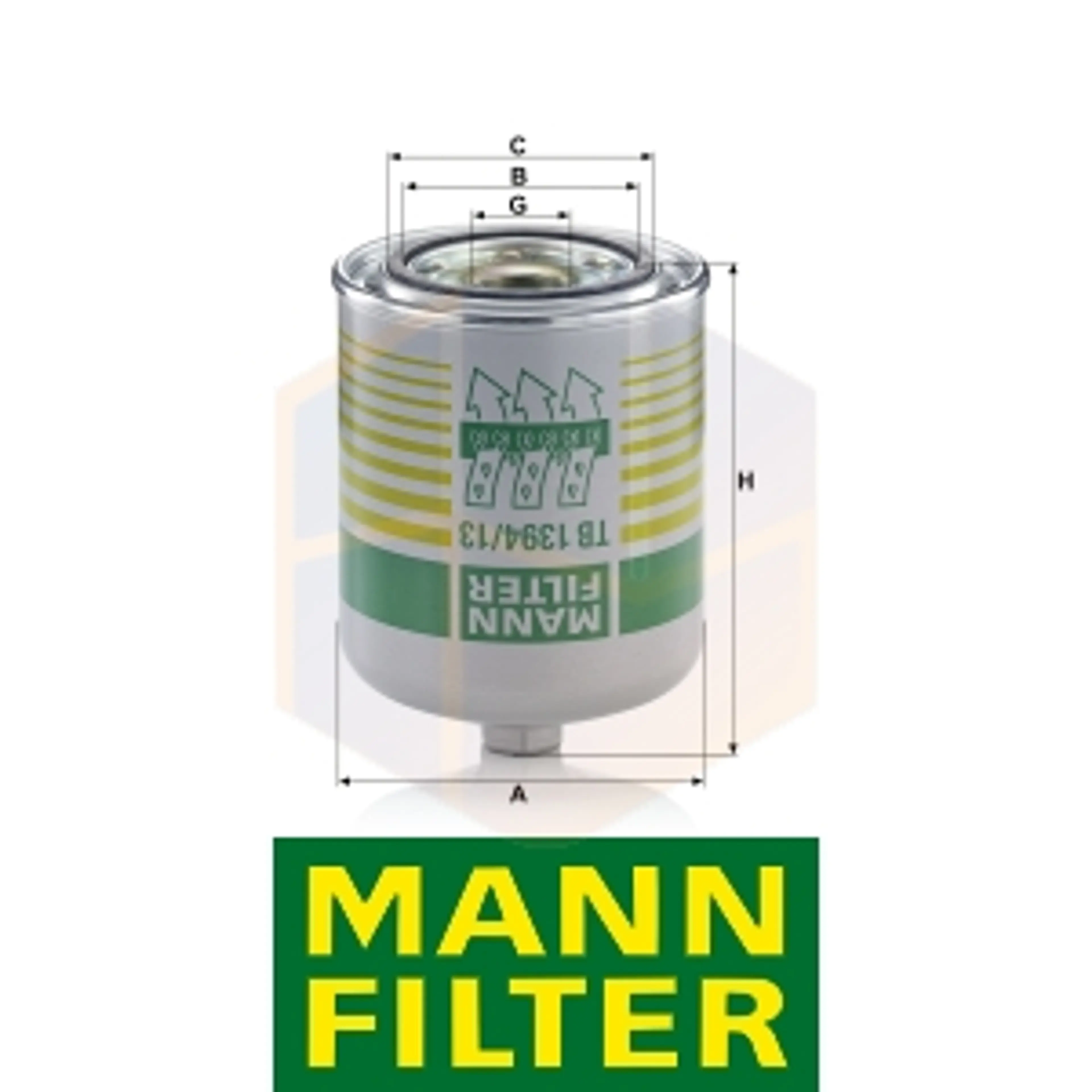 FILTRO TB 1394/13 X MANN