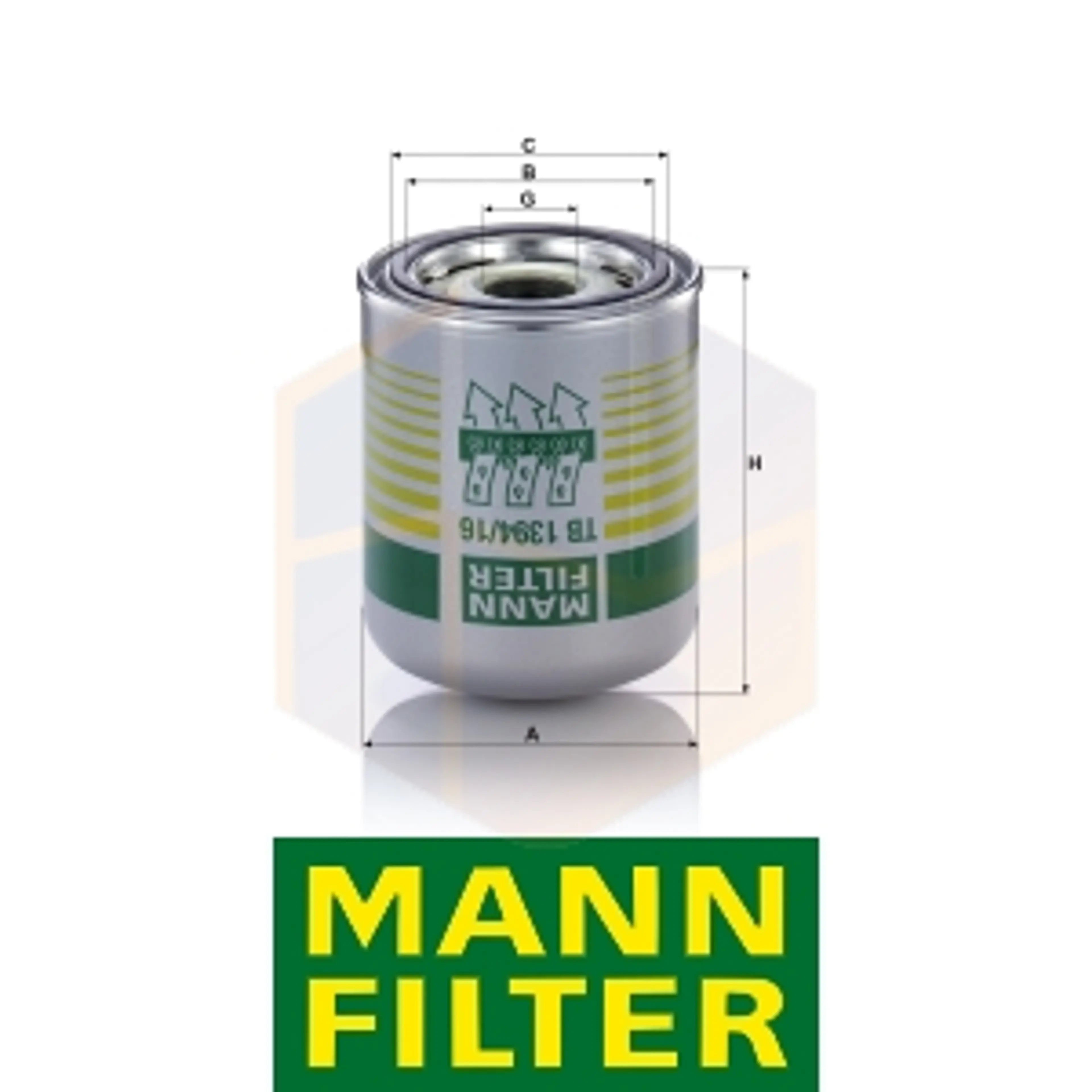 FILTRO TB 1394/16 X MANN