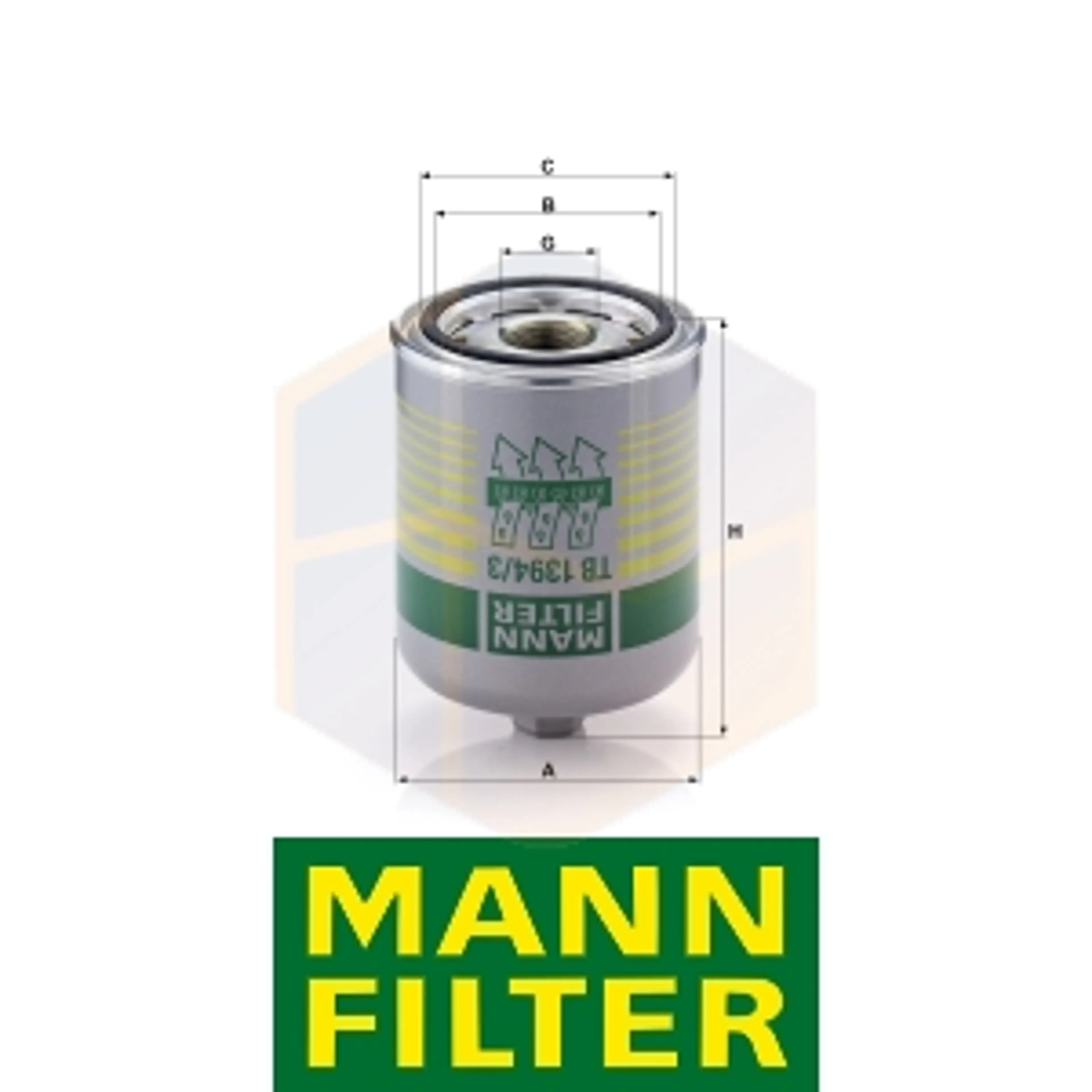 FILTRO TB 1394/3 X MANN