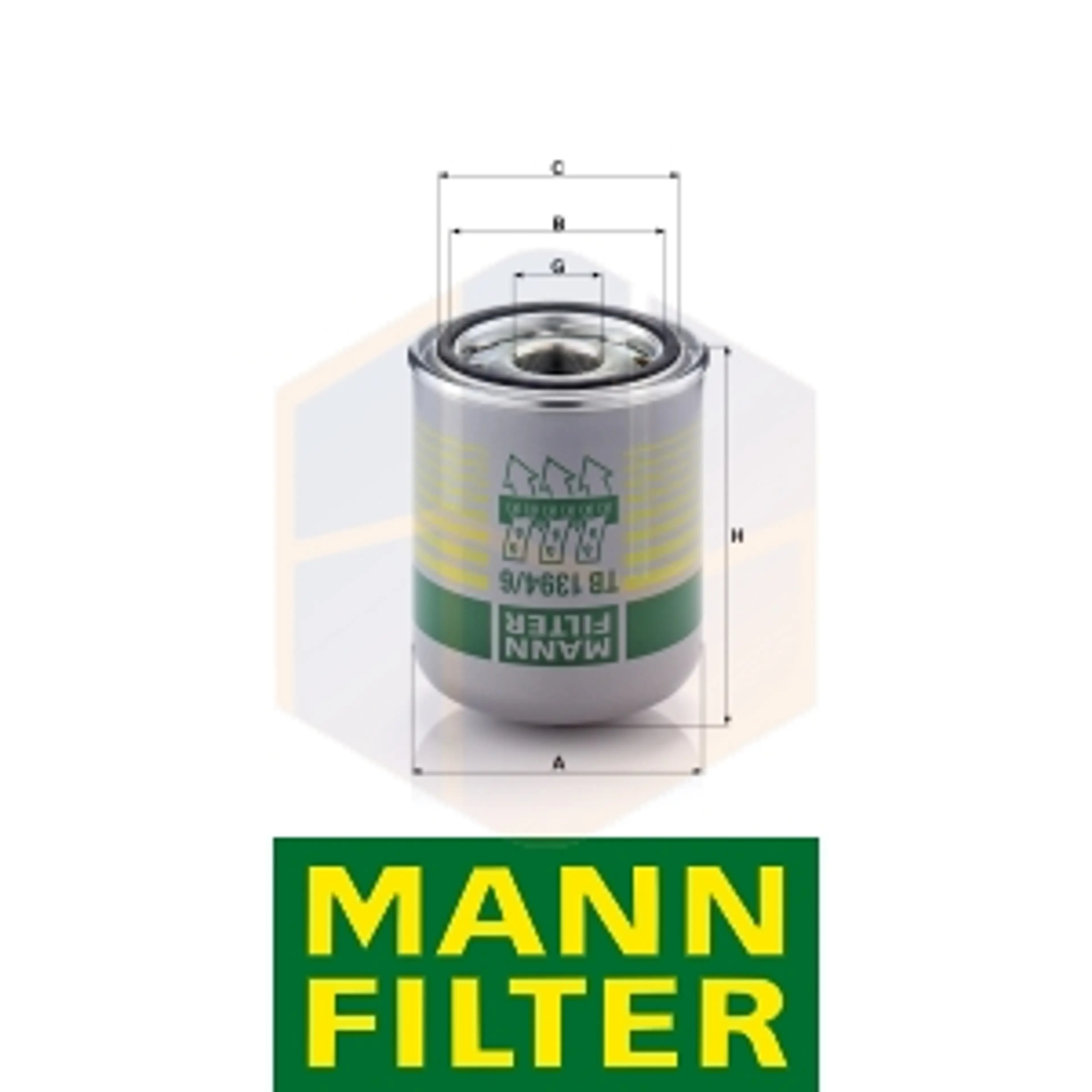 FILTRO TB 1394/6 X MANN