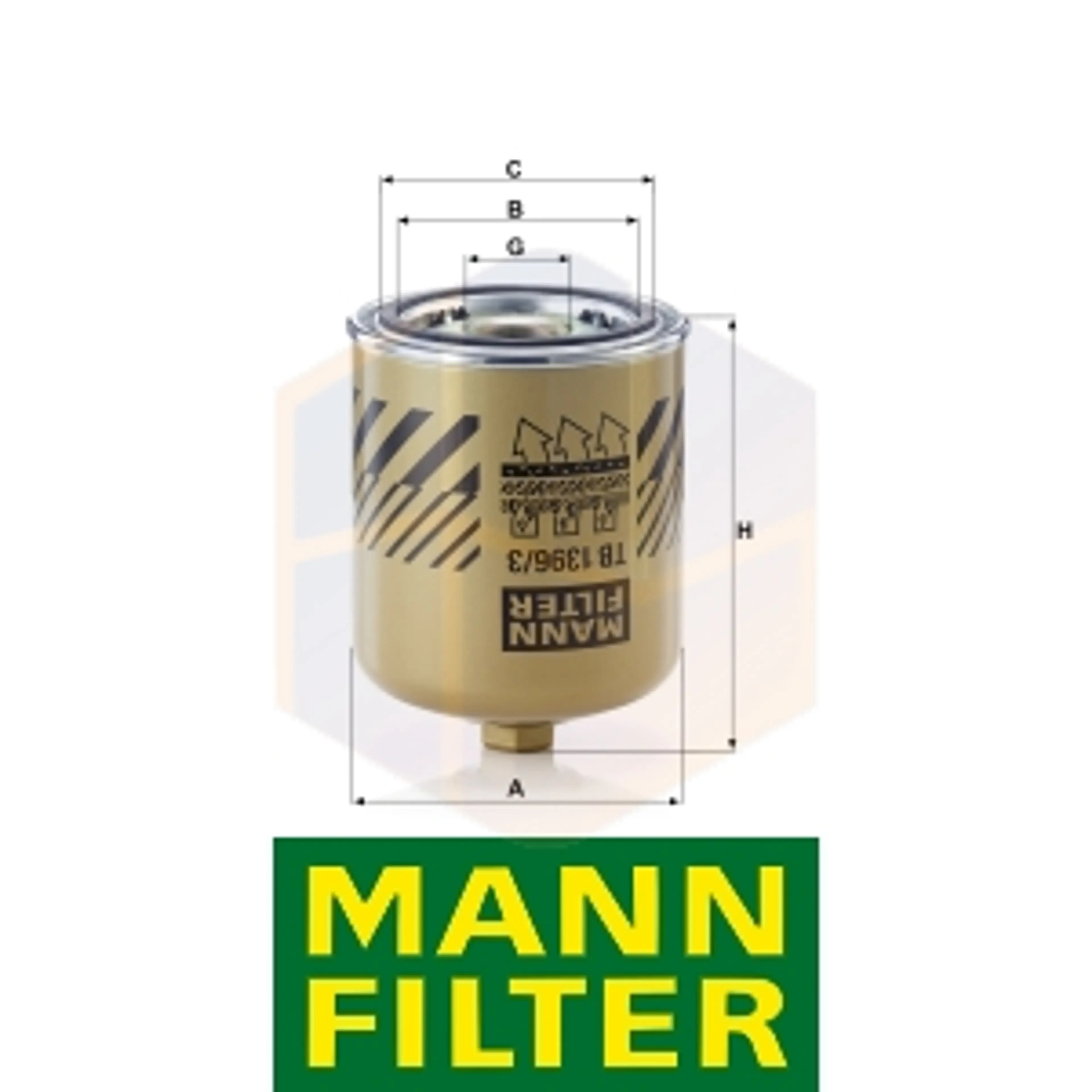 FILTRO TB 1396/3 X MANN