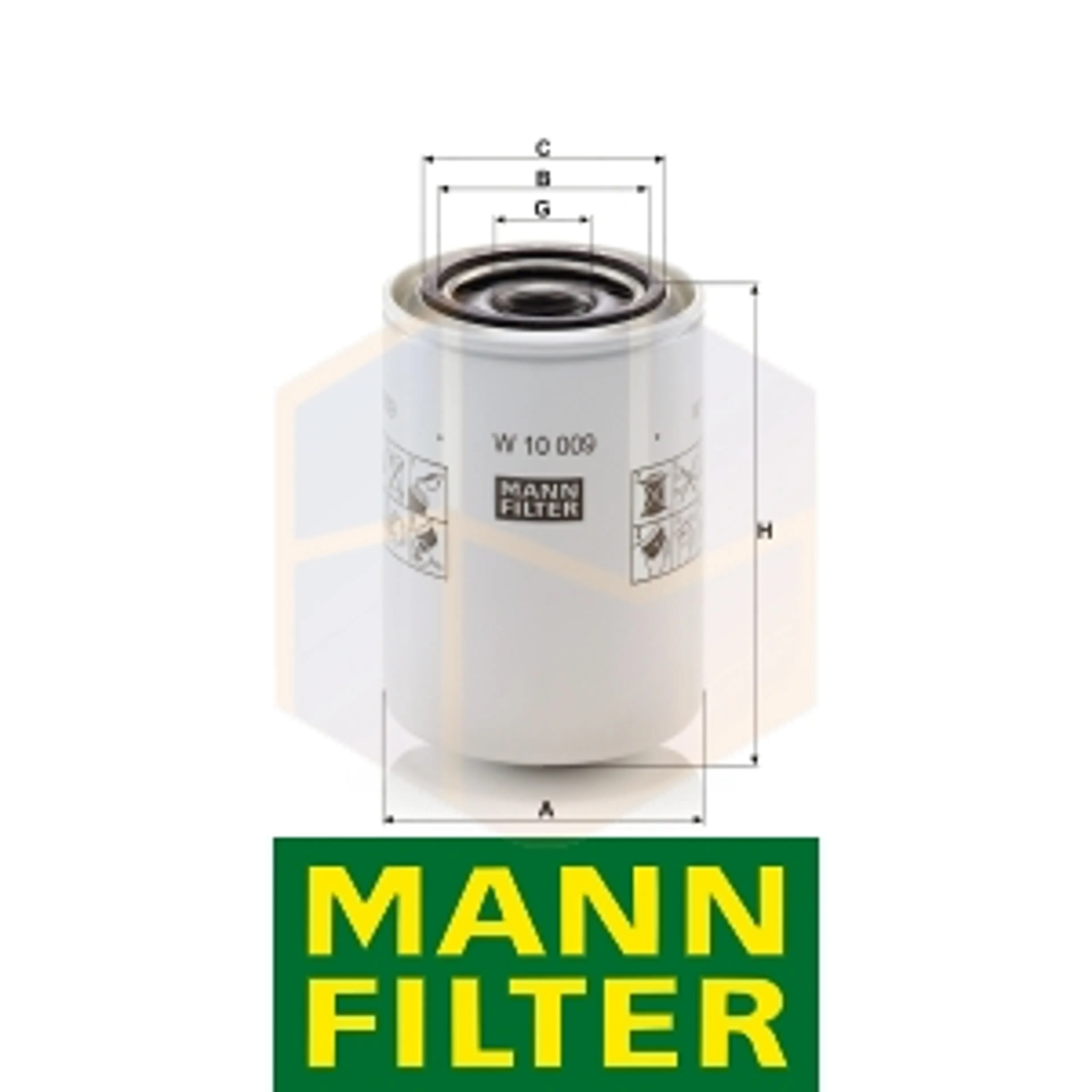 FILTRO HIDRÁULICO W 10 009 MANN