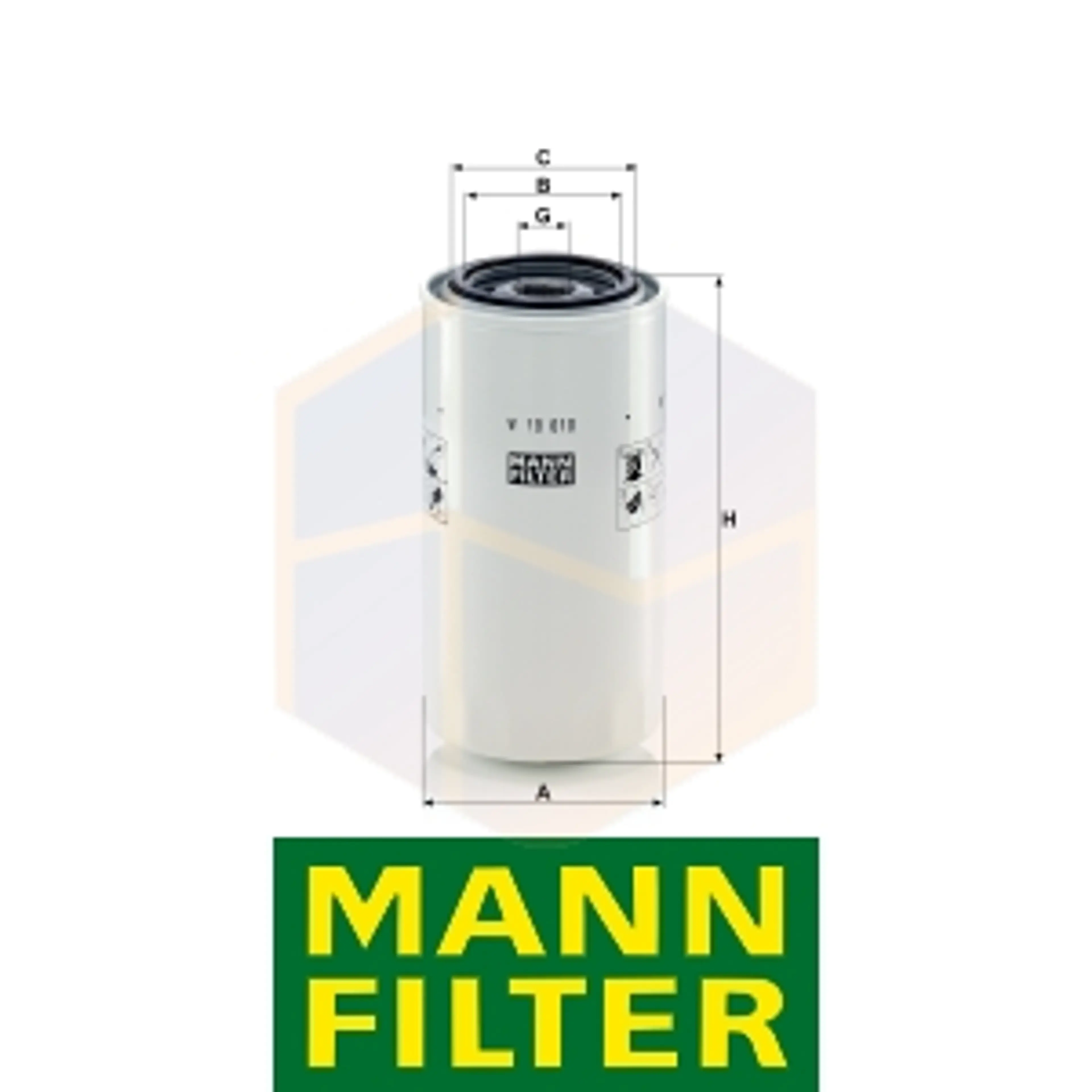 FILTRO VENTILACIÓN W 10 010 MANN