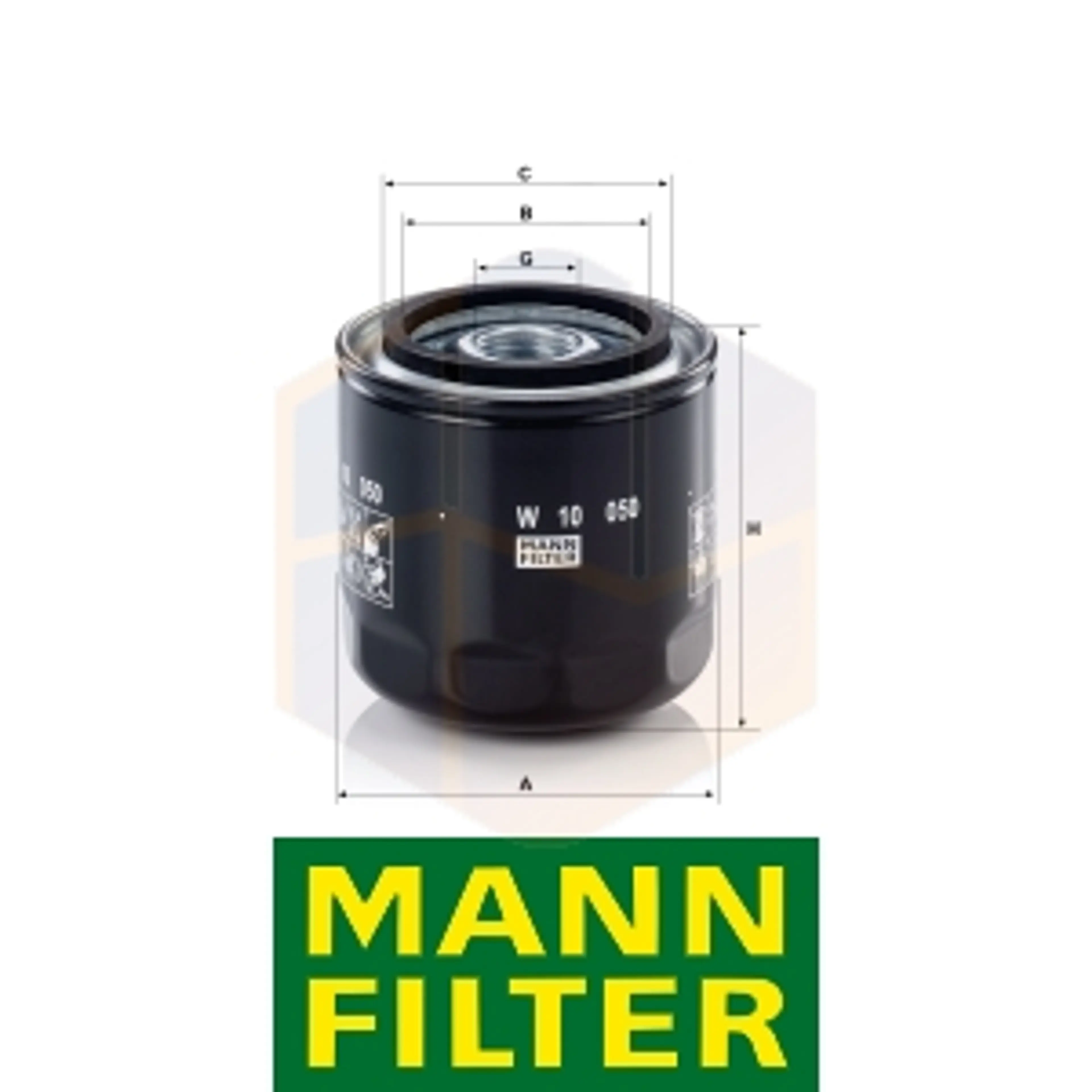 FILTRO ACEITE W 10 050 MANN