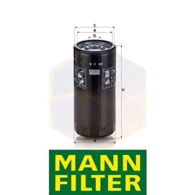 FILTRO ACEITE W 11 024 MANN