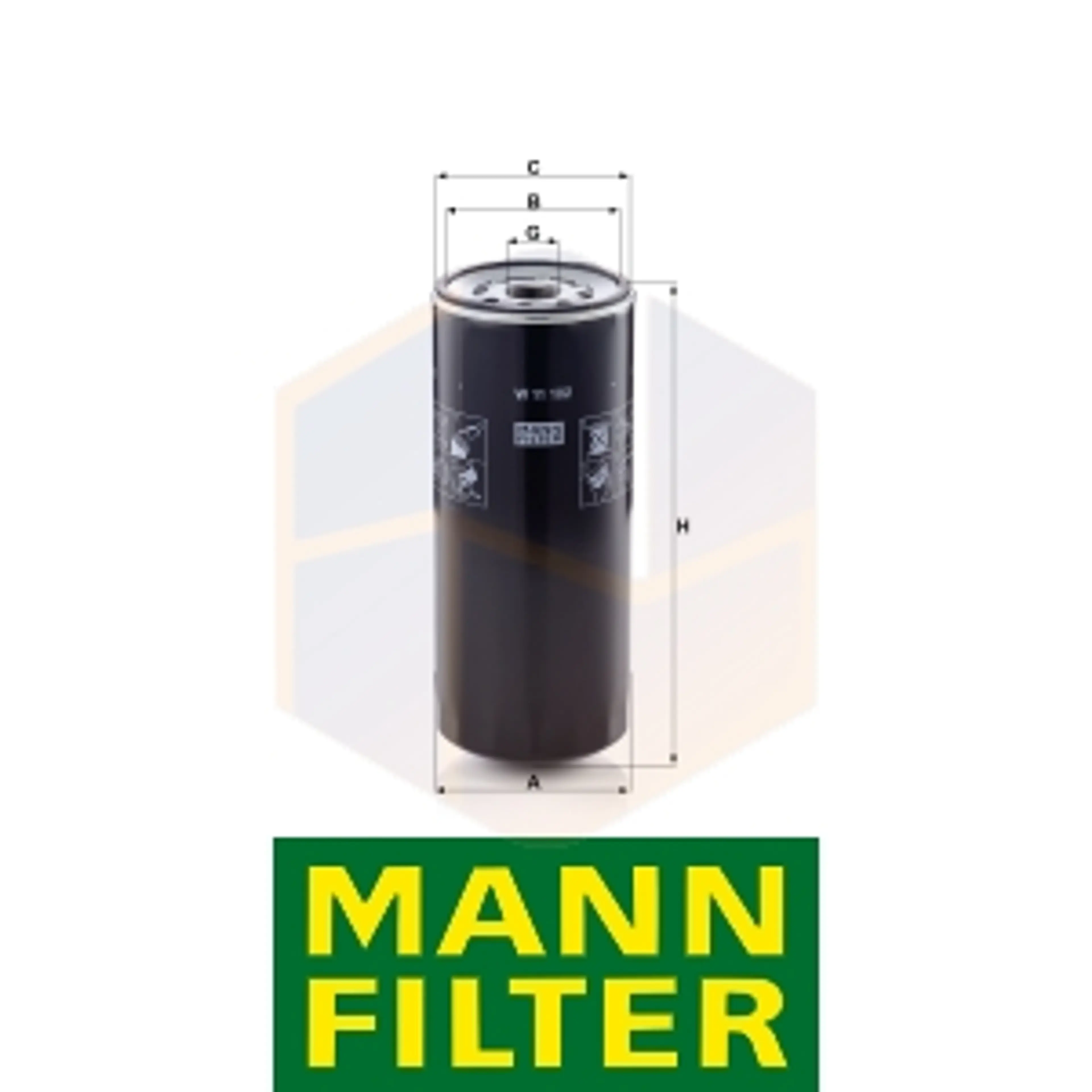 FILTRO ACEITE W 11 102 MANN