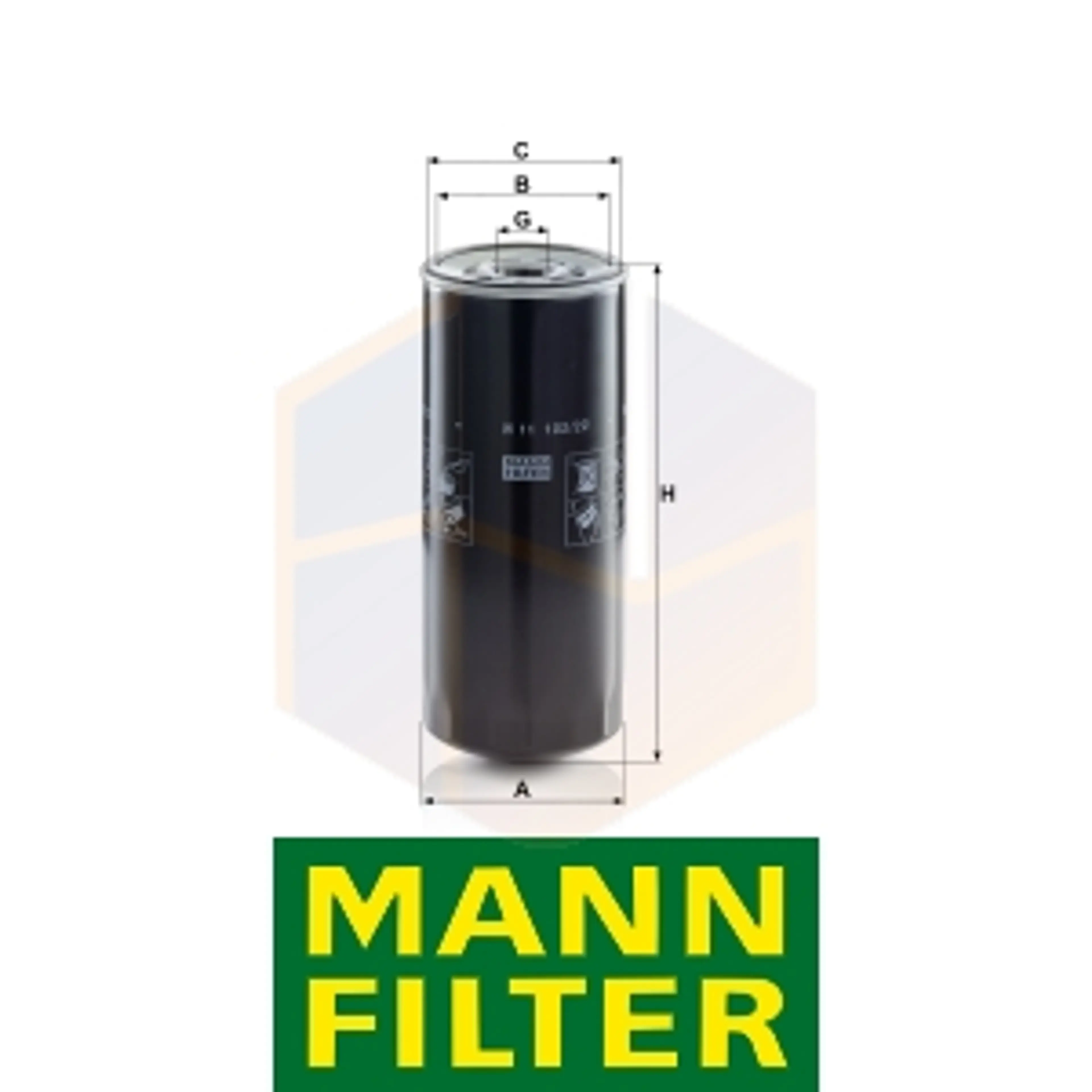 FILTRO ACEITE W 11 102/22 MANN