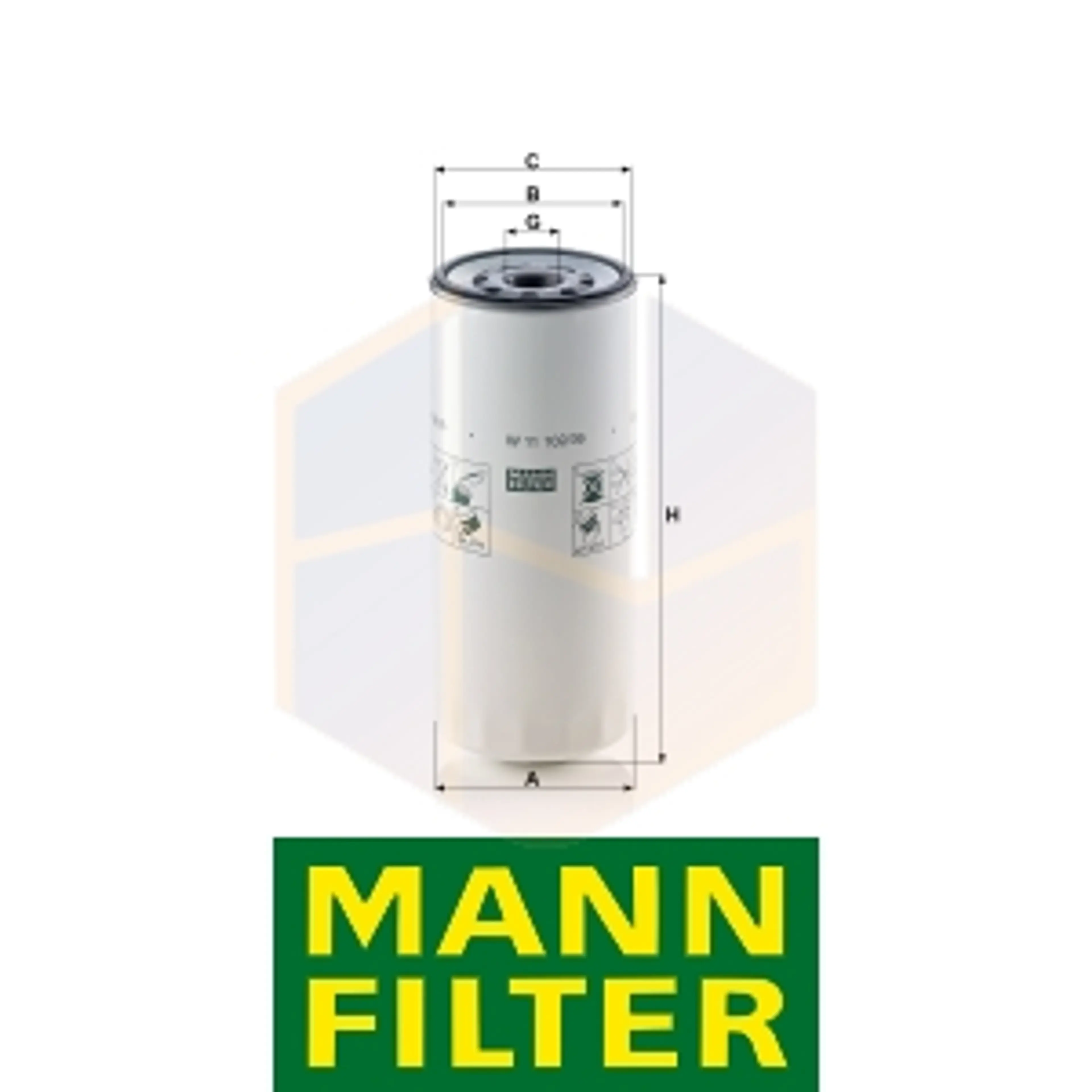 FILTRO ACEITE W 11 102/36 MANN