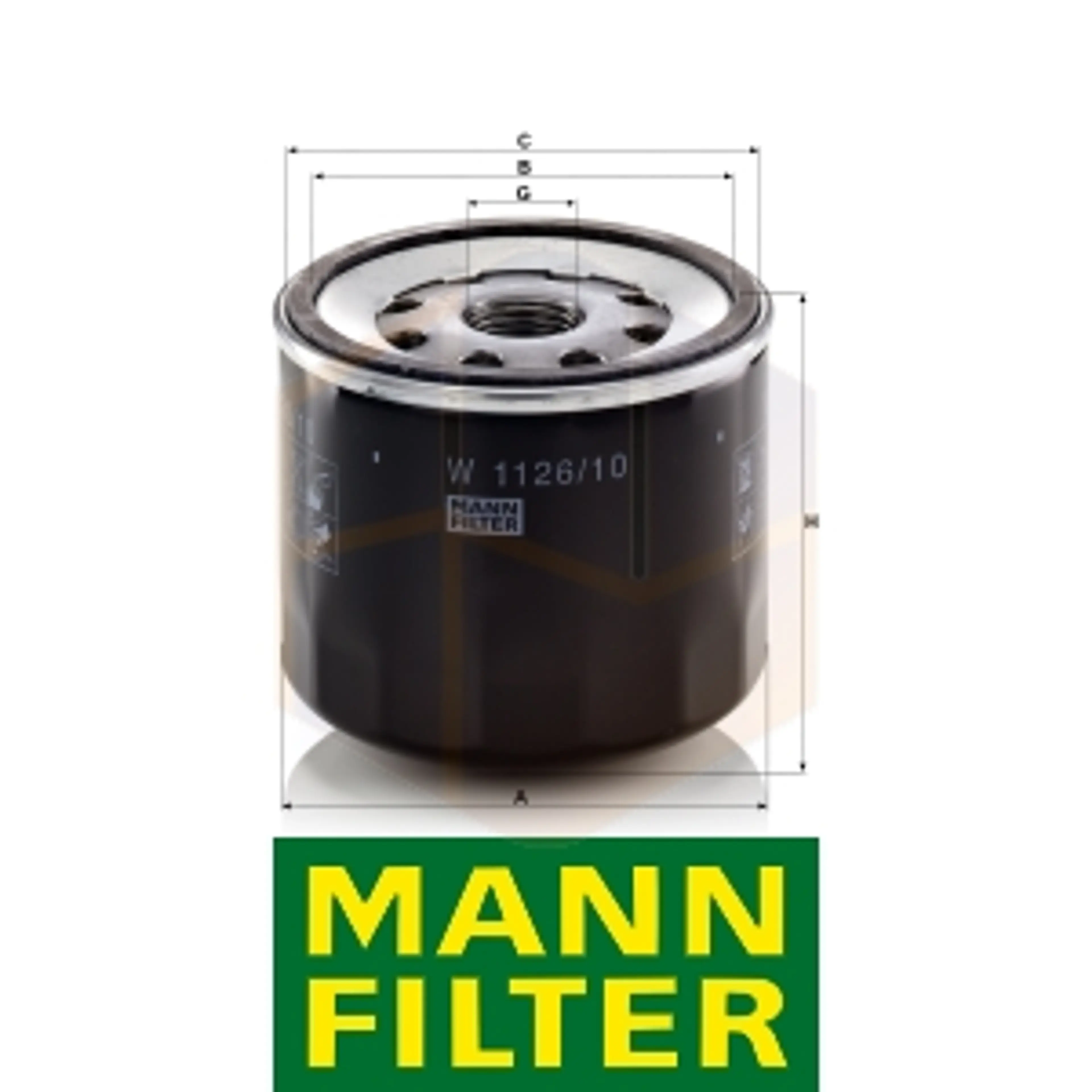 FILTRO ACEITE W 1126/10 MANN