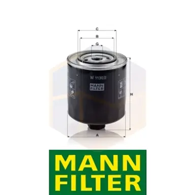 FILTRO ACEITE W 1130/2 MANN
