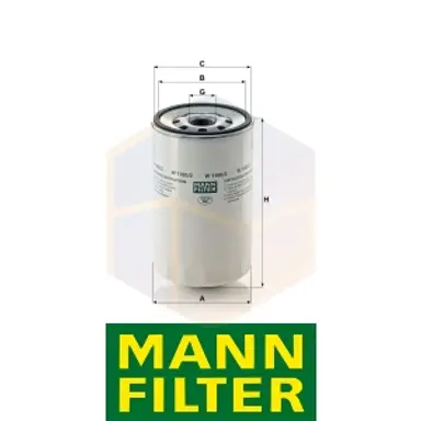 FILTRO ACEITE W 1160/2 MANN