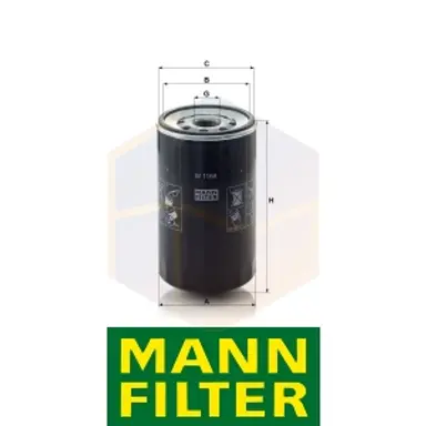 FILTRO ACEITE W 1168 MANN
