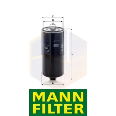 FILTRO ACEITE W 1170/13 MANN