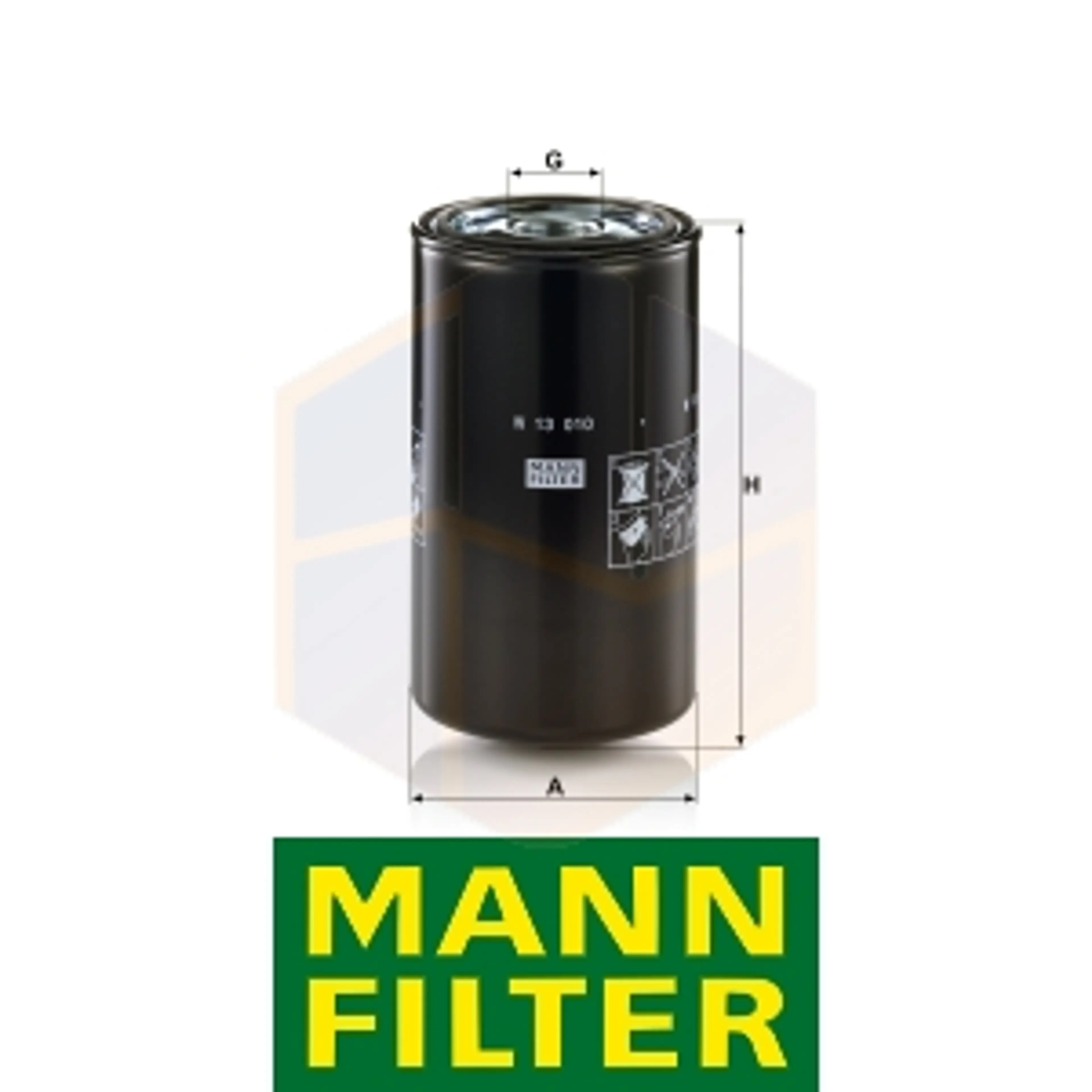 FILTRO HIDRÁULICO W 13 010 MANN