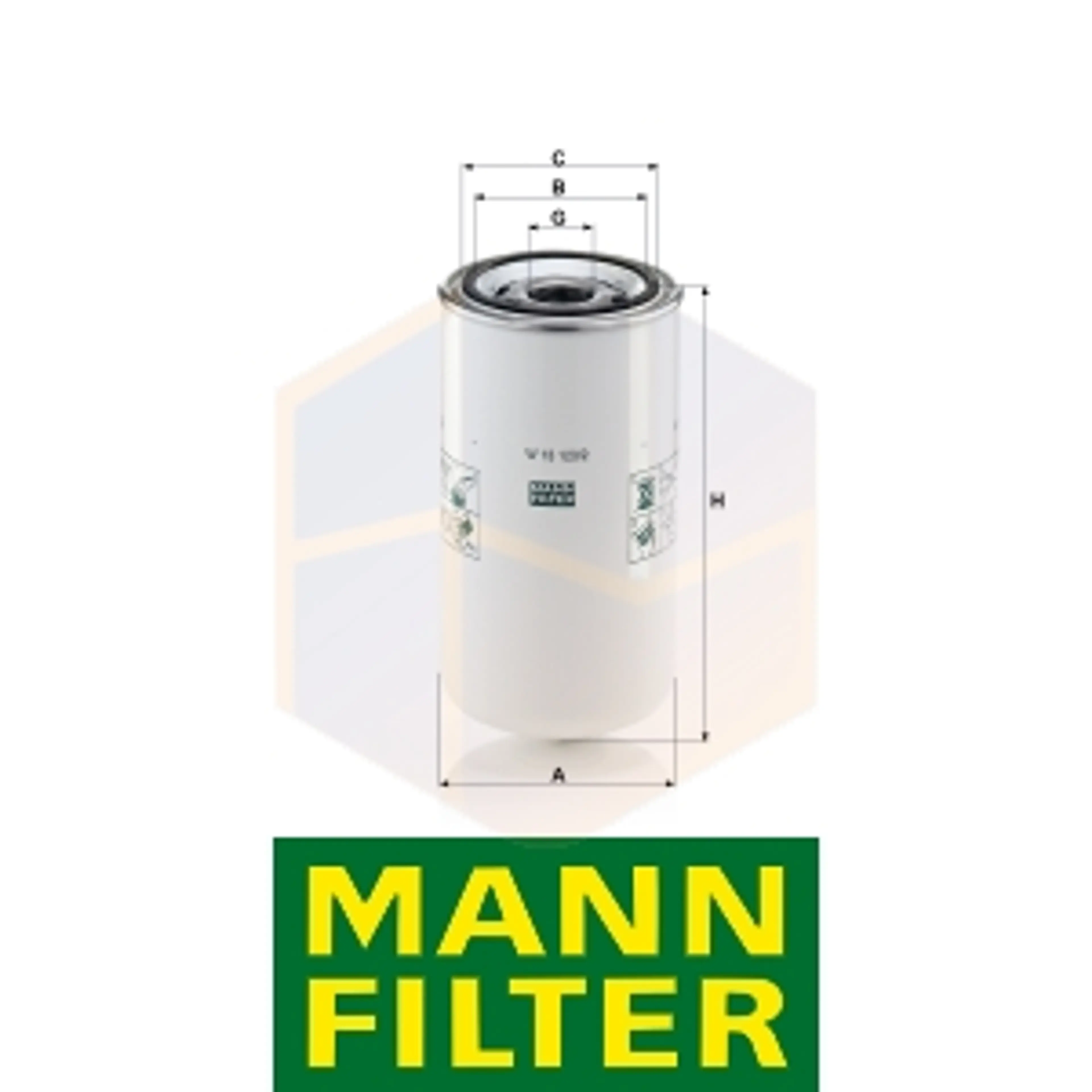 FILTRO ACEITE W 13 120/2 MANN