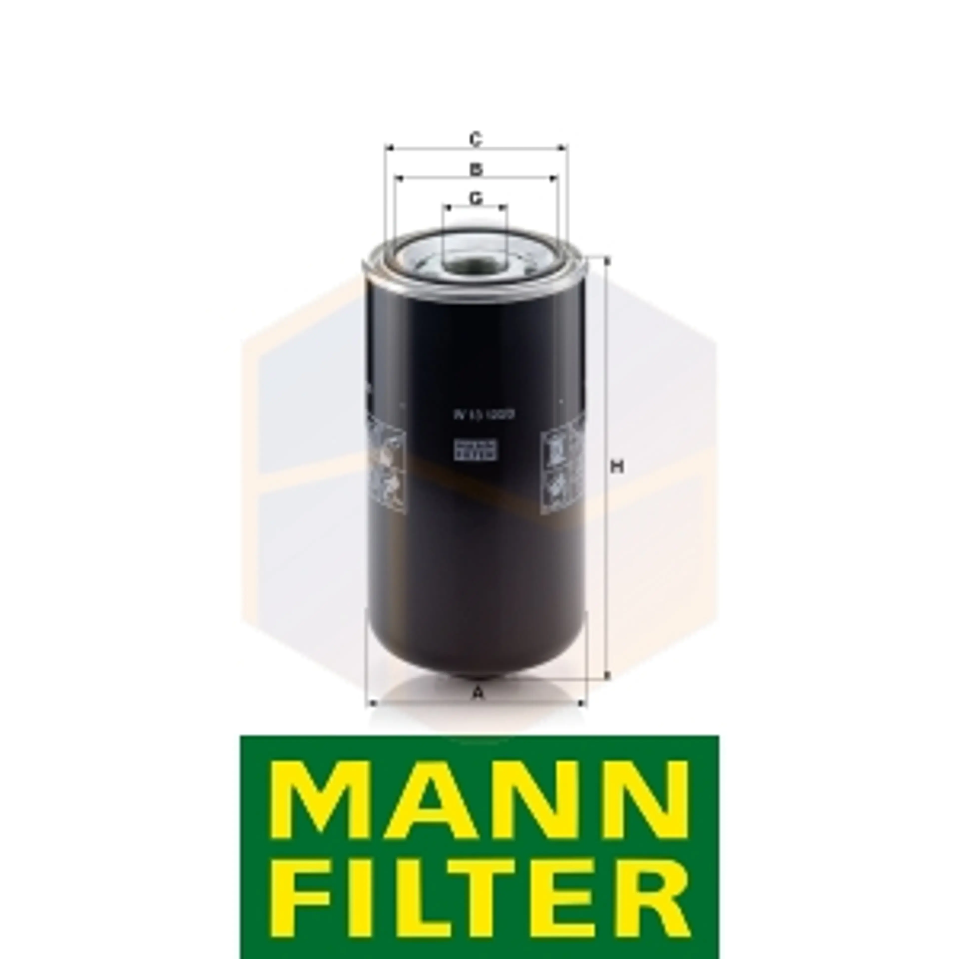 FILTRO ACEITE W 13 120/3 MANN