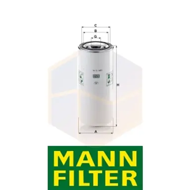FILTRO ACEITE W 13 145/1 MANN