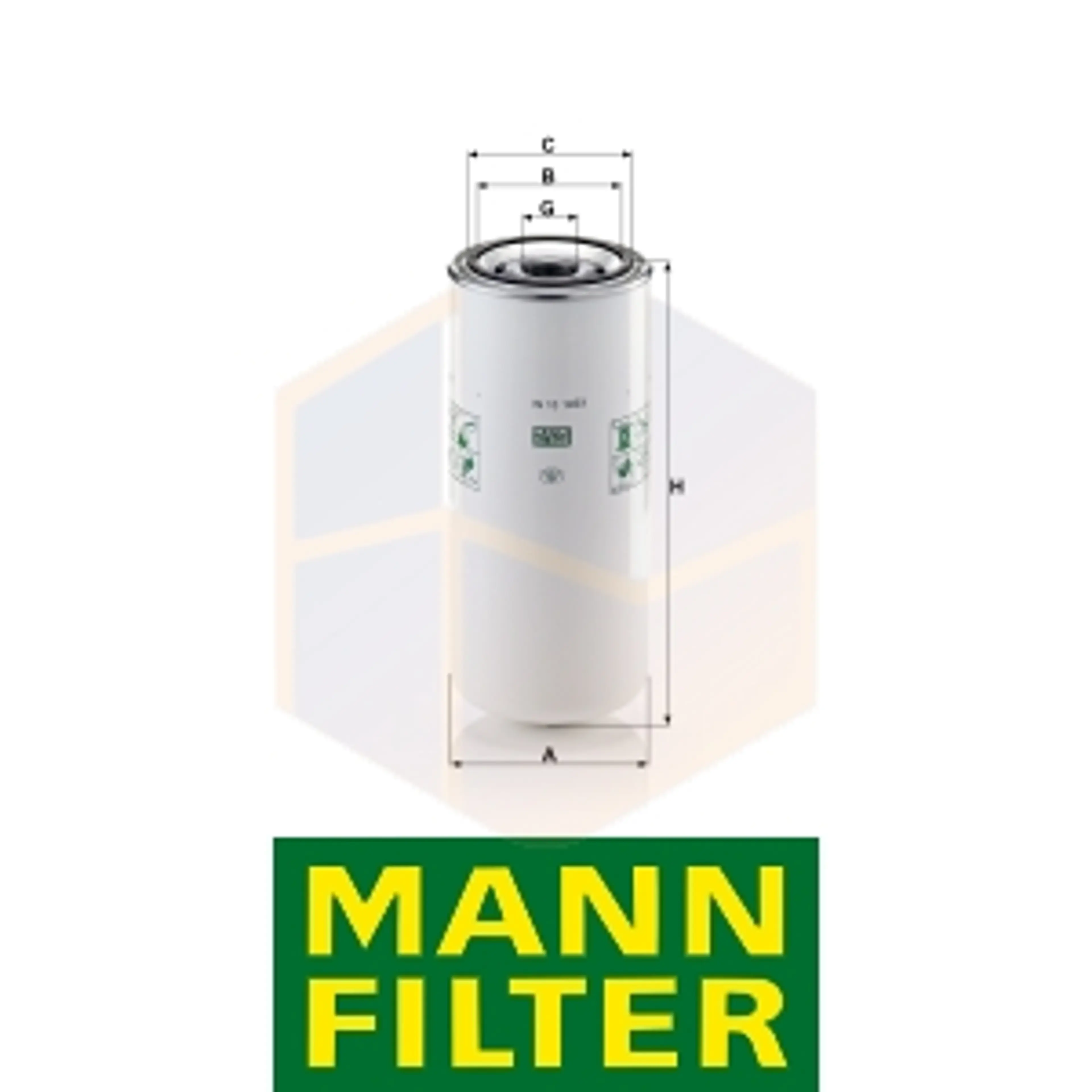 FILTRO ACEITE W 13 145/1 MANN