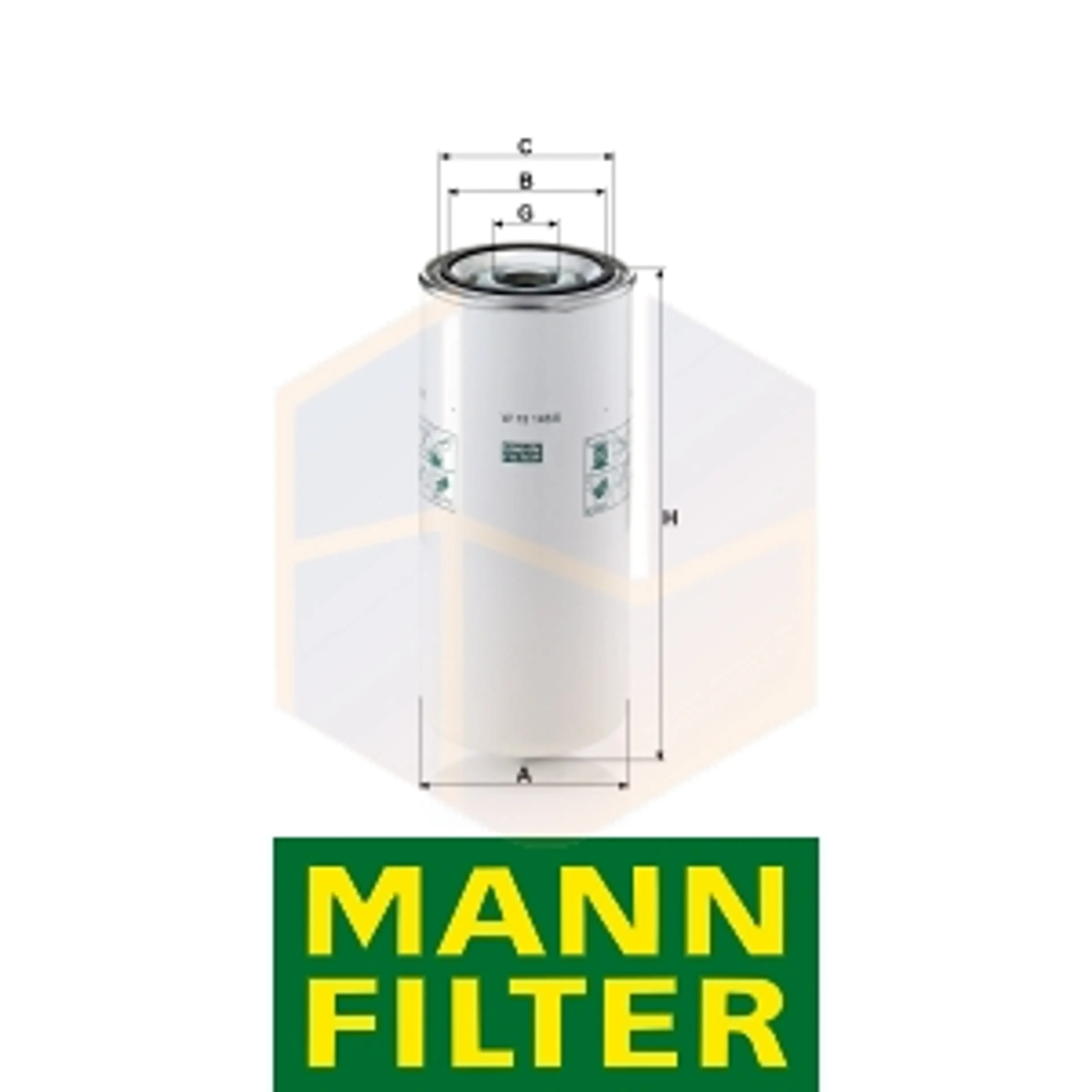 FILTRO ACEITE W 13 145/6 MANN