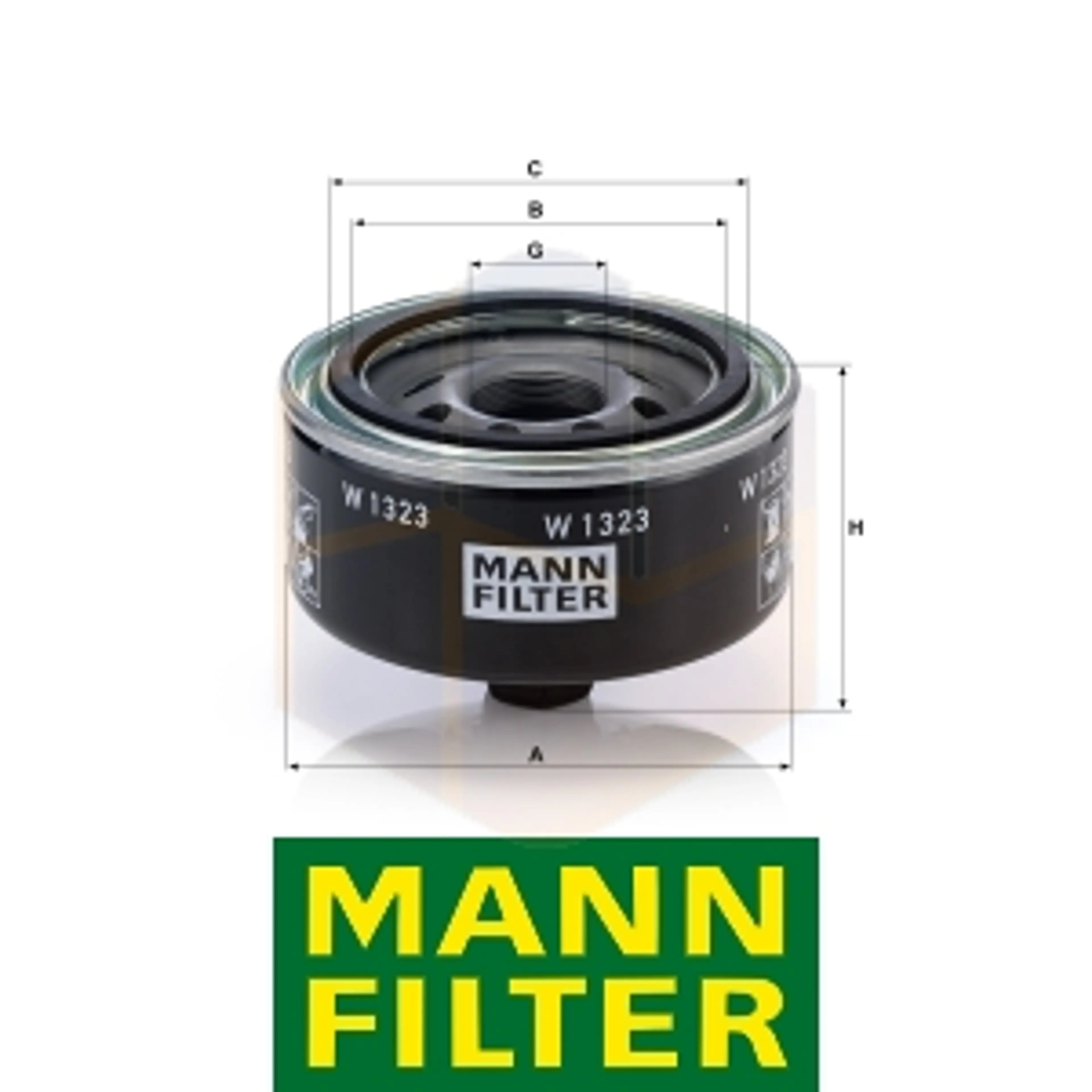 FILTRO ACEITE W 1323 MANN