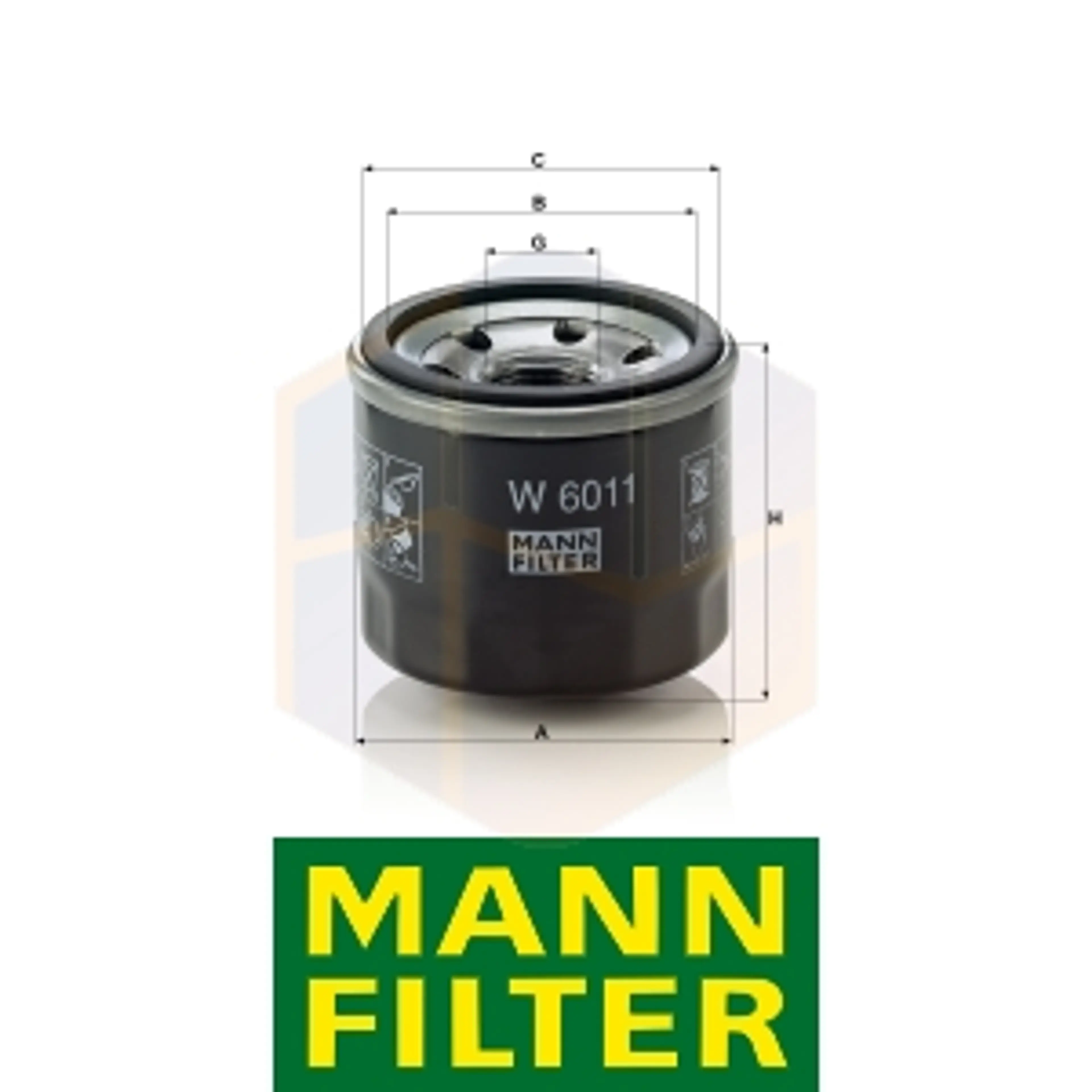 FILTRO ACEITE W 6011 MANN