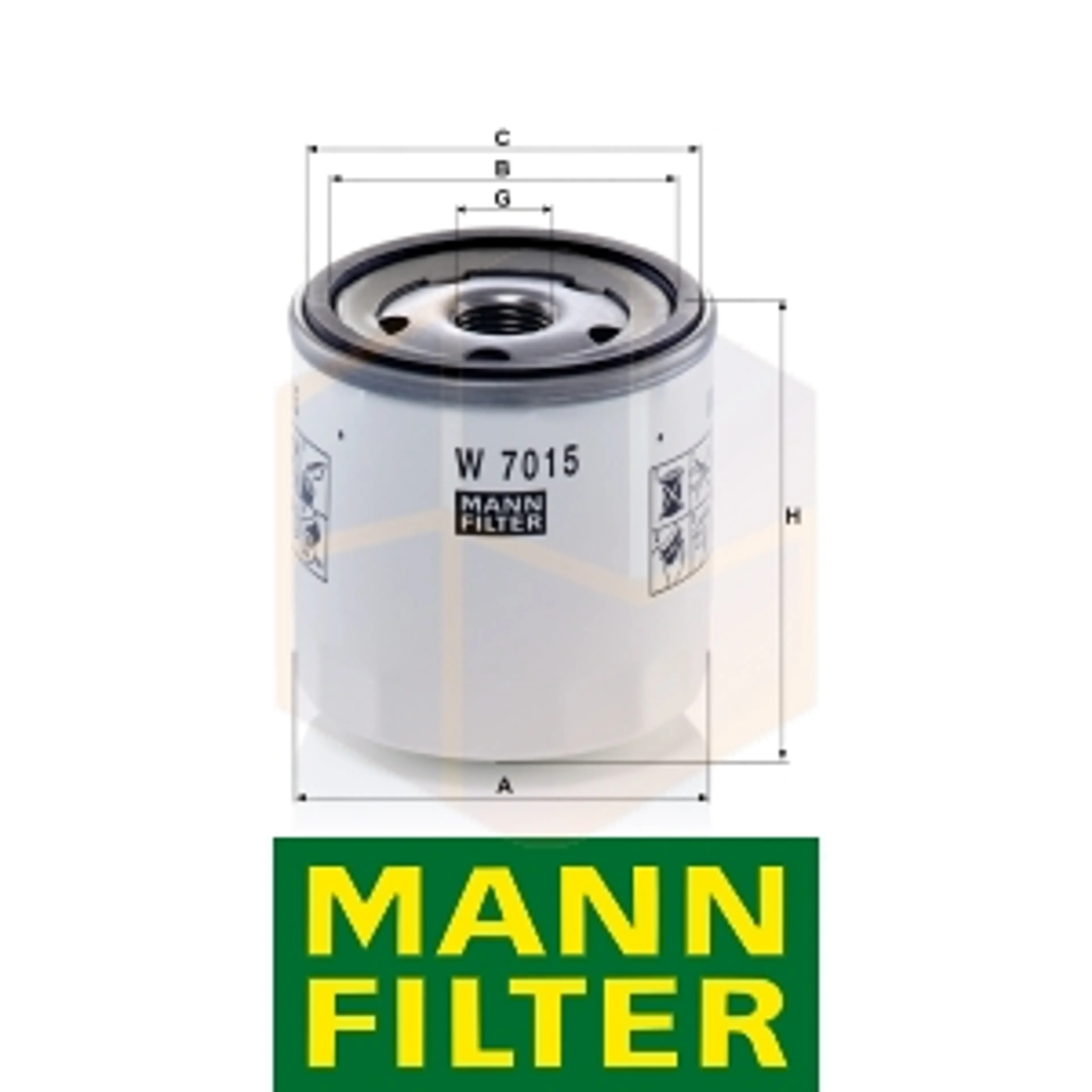 FILTRO ACEITE W 7015 MANN