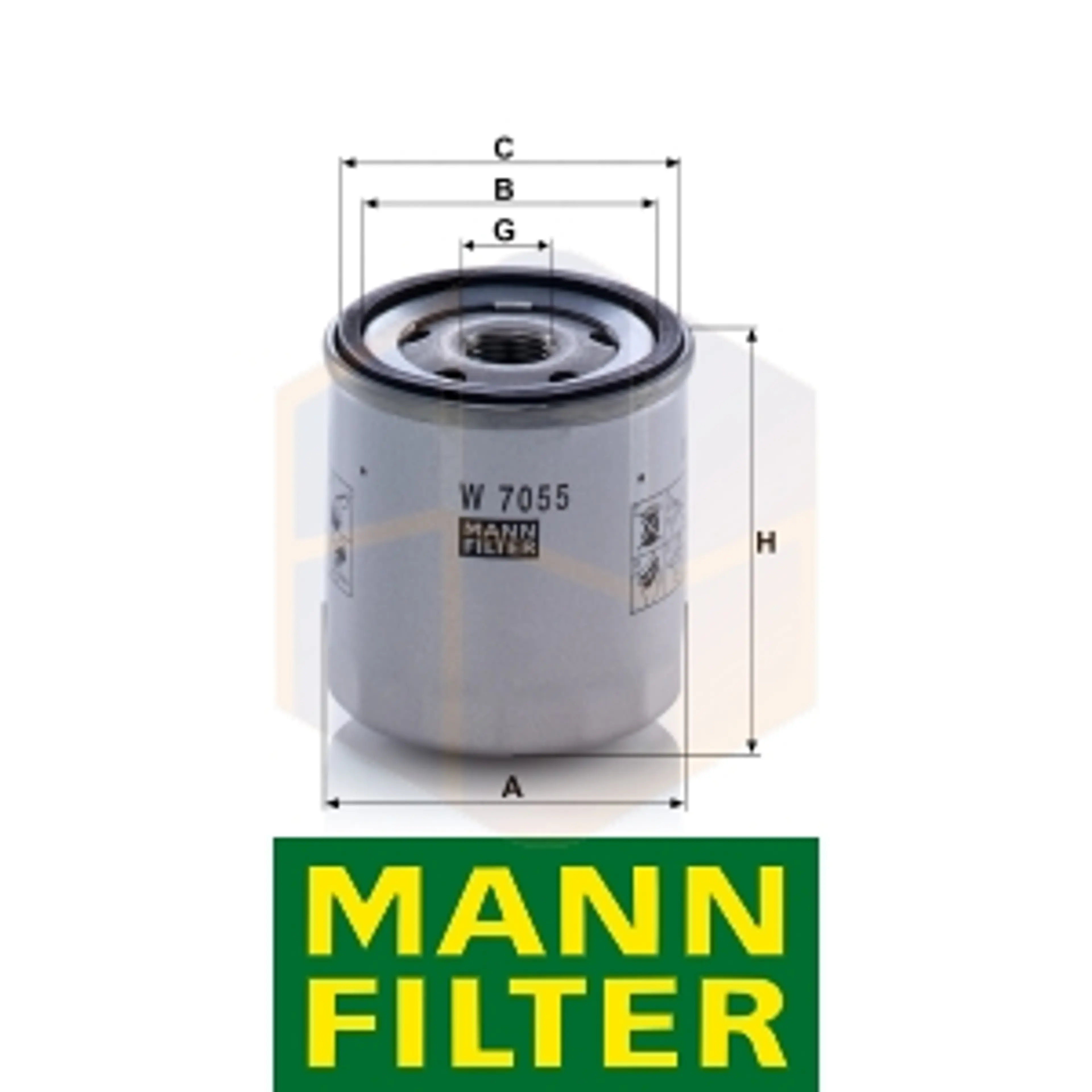 FILTRO HIDRÁULICO W 7055 MANN