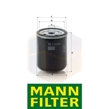 FILTRO HIDRÁULICO W 712/45 MANN