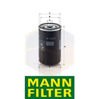 FILTRO ACEITE W 719/13 MANN